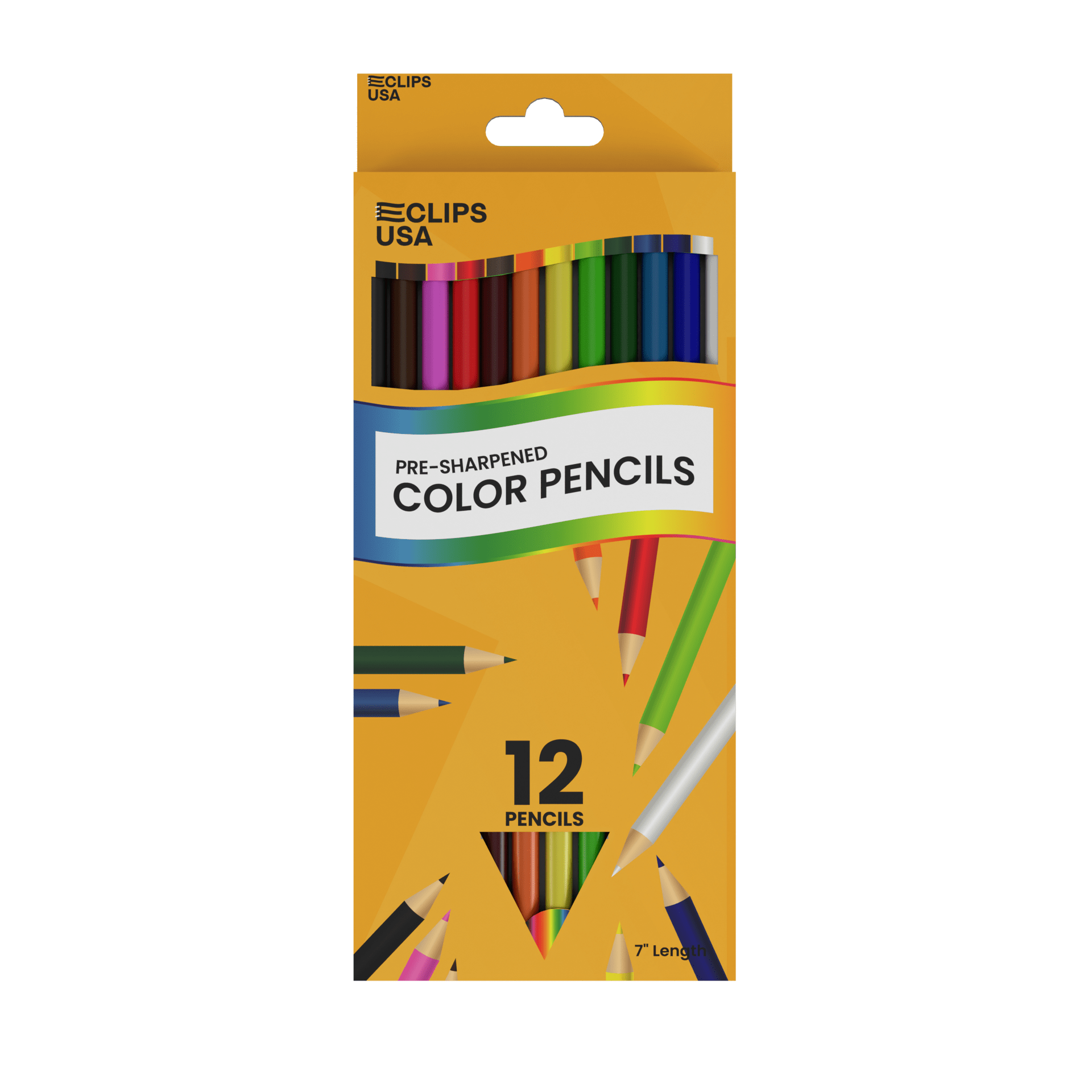 Front facing image of Colored Pencils.
