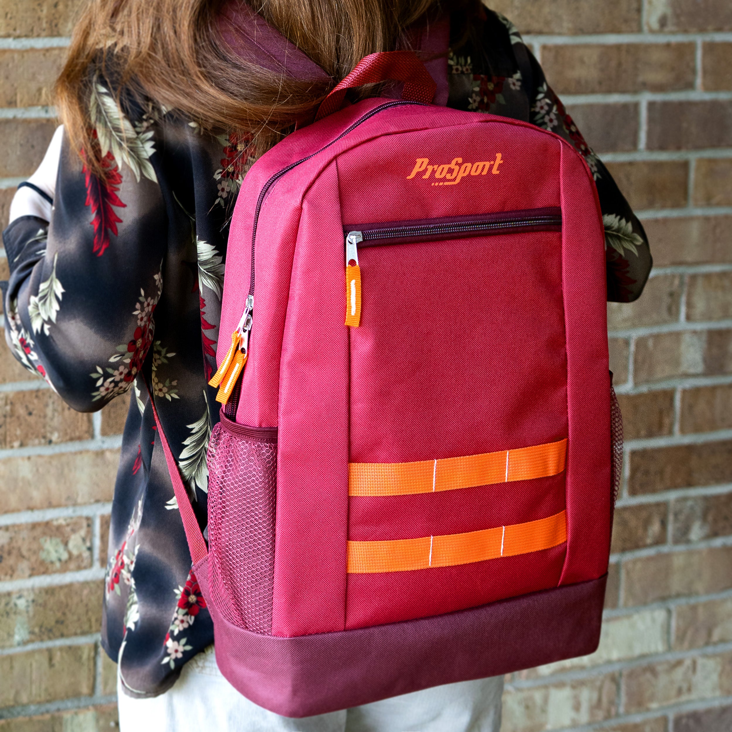 17" Bulk Backpacks for Boys and Girls In 4 Assorted Colors - Wholesale Case Of 24