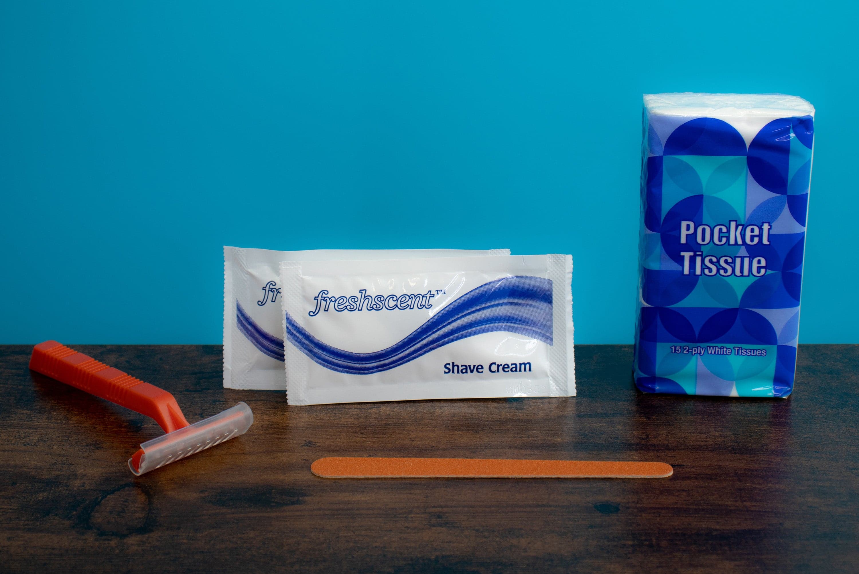 14 Piece Premium Wholesale Hygiene Kits - Travel Toiletry Supplies - Bulk Case of 48