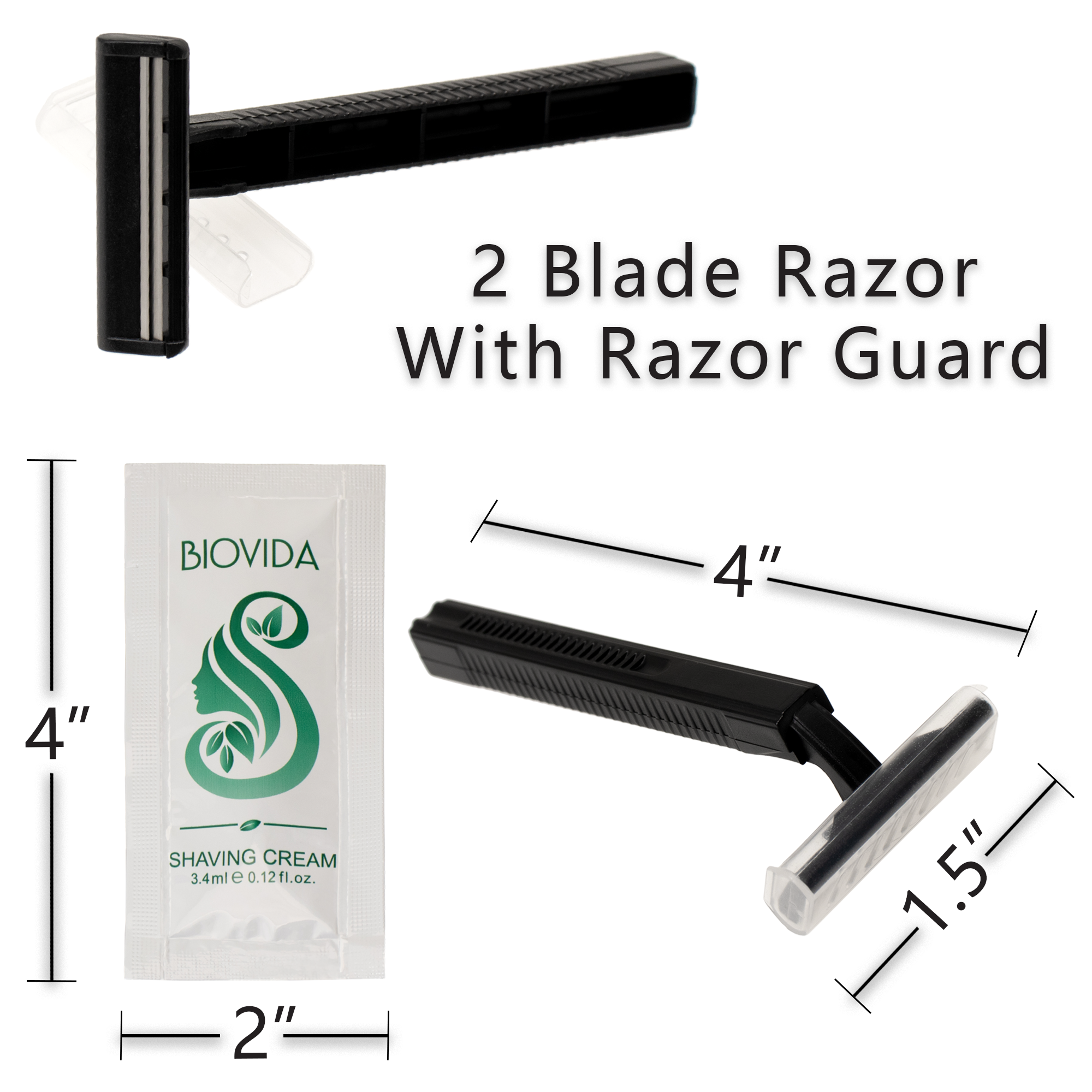 12 Piece Wholesale Hygiene Kits - Travel Toiletry Supplies - Bulk of Case of 96