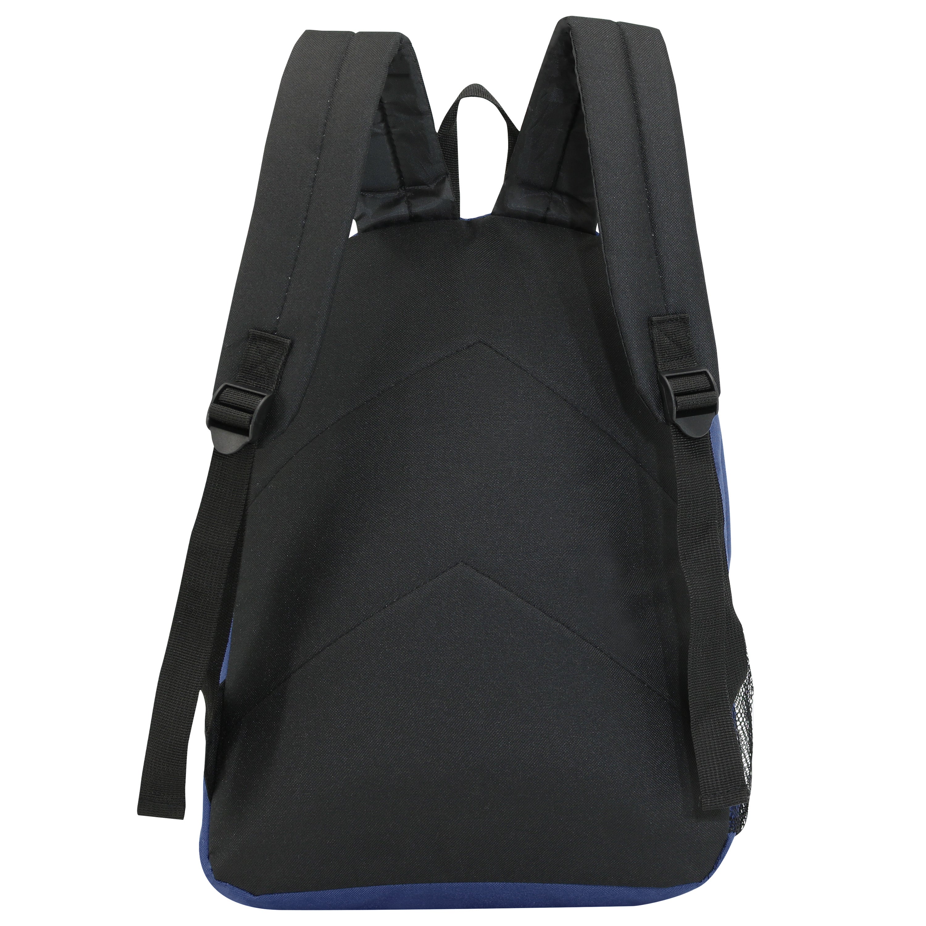 17" Wholesale Backpacks In Navy Blue | Padded Back | Bulk Case of 24 Bookbags