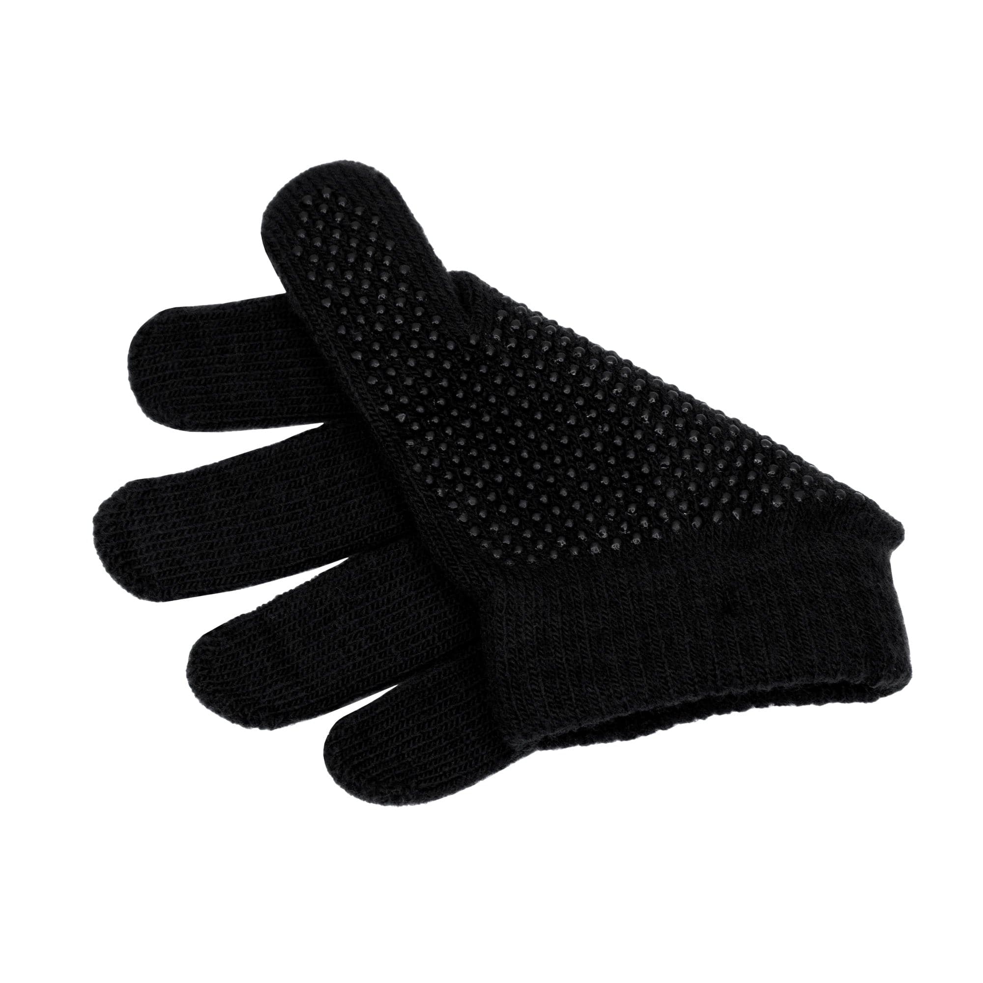 Black Knit Wholesale Winter Gloves- Unisex - Homeless Care - Bulk Case of 96