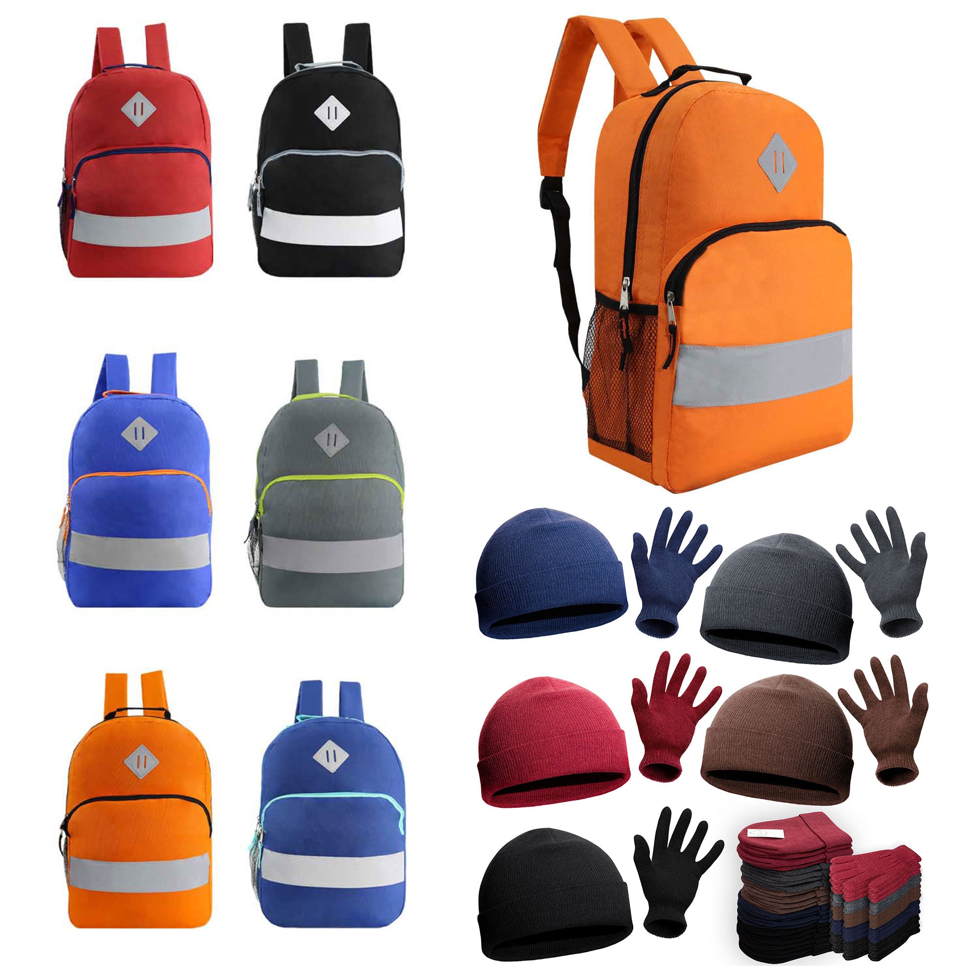 Reflective backpacks on sale