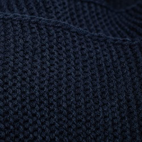 Unisex Wholesale Scarf in Navy Blue - Bulk Case of 24