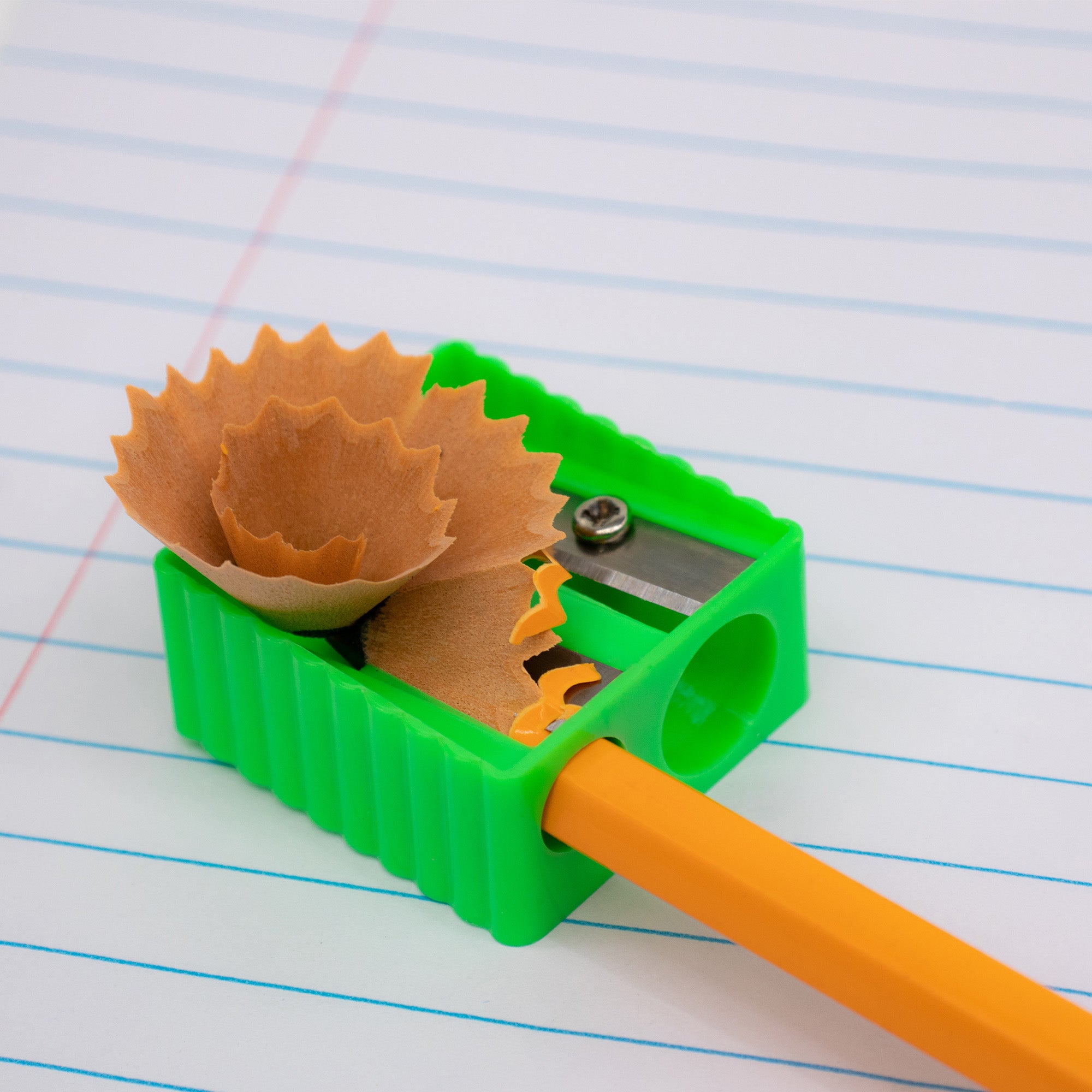 Wholesale Pencil Sharpeners | 2 Holes & Assorted Colors | Bulk Case of 240