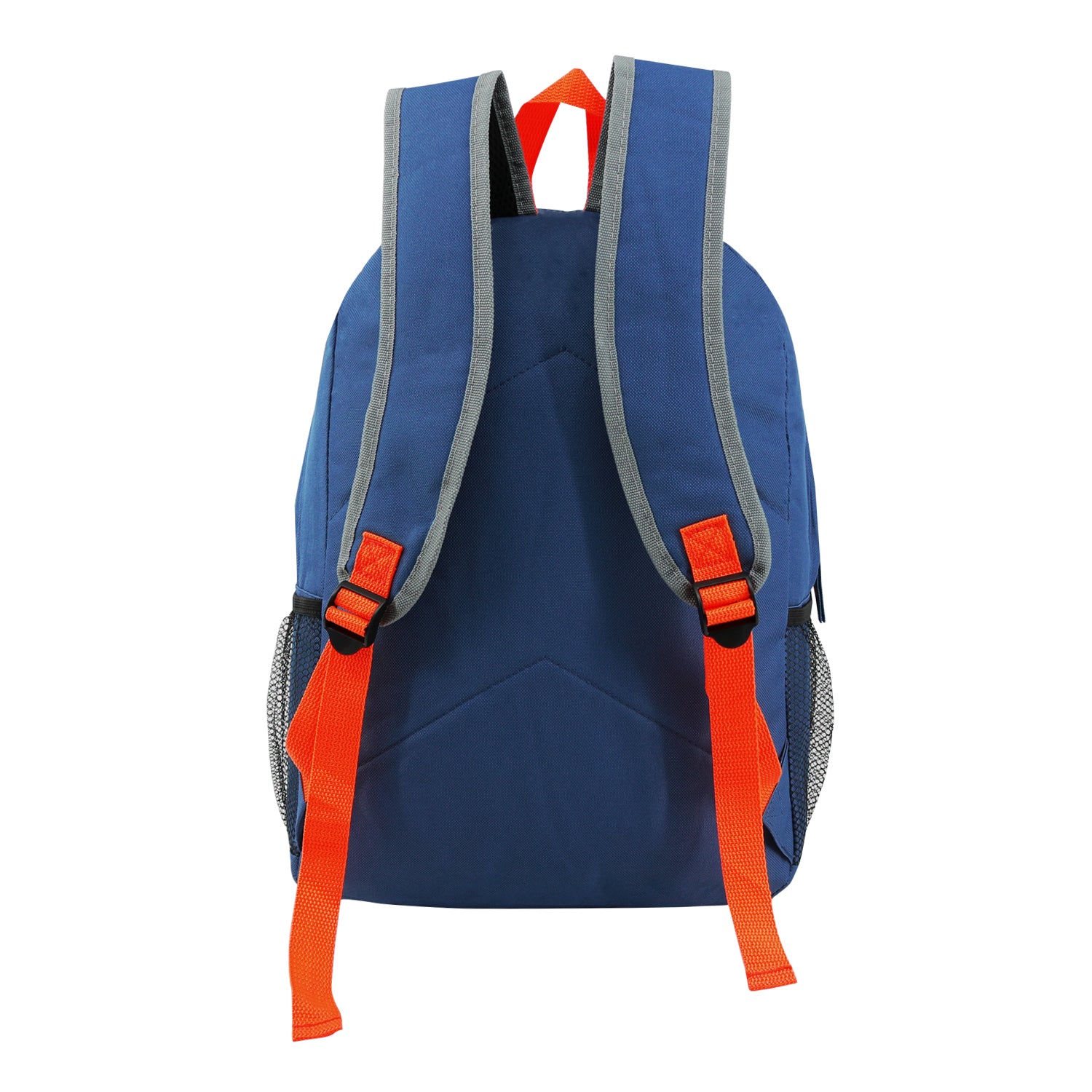 17" Bungee Wholesale Premium Design Backpacks in 4 Assorted Colors - Wholesale Bookbags Case of 24