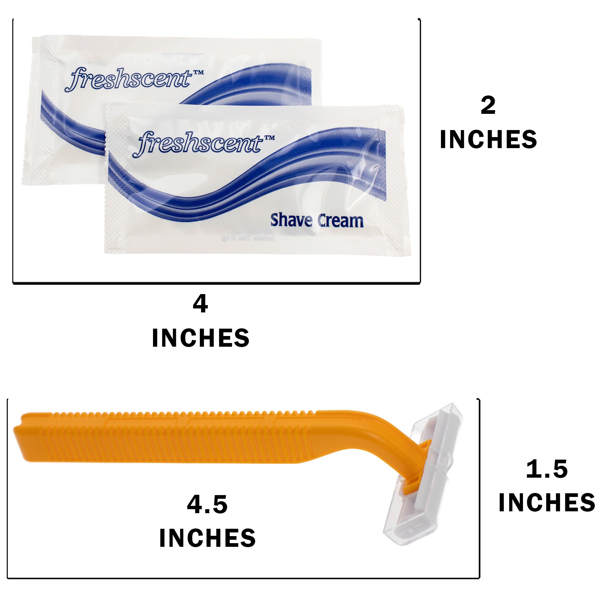 9 Piece Deluxe Wholesale Hygiene Kits - Travel Toiletry Supplies - Bulk Case of 96