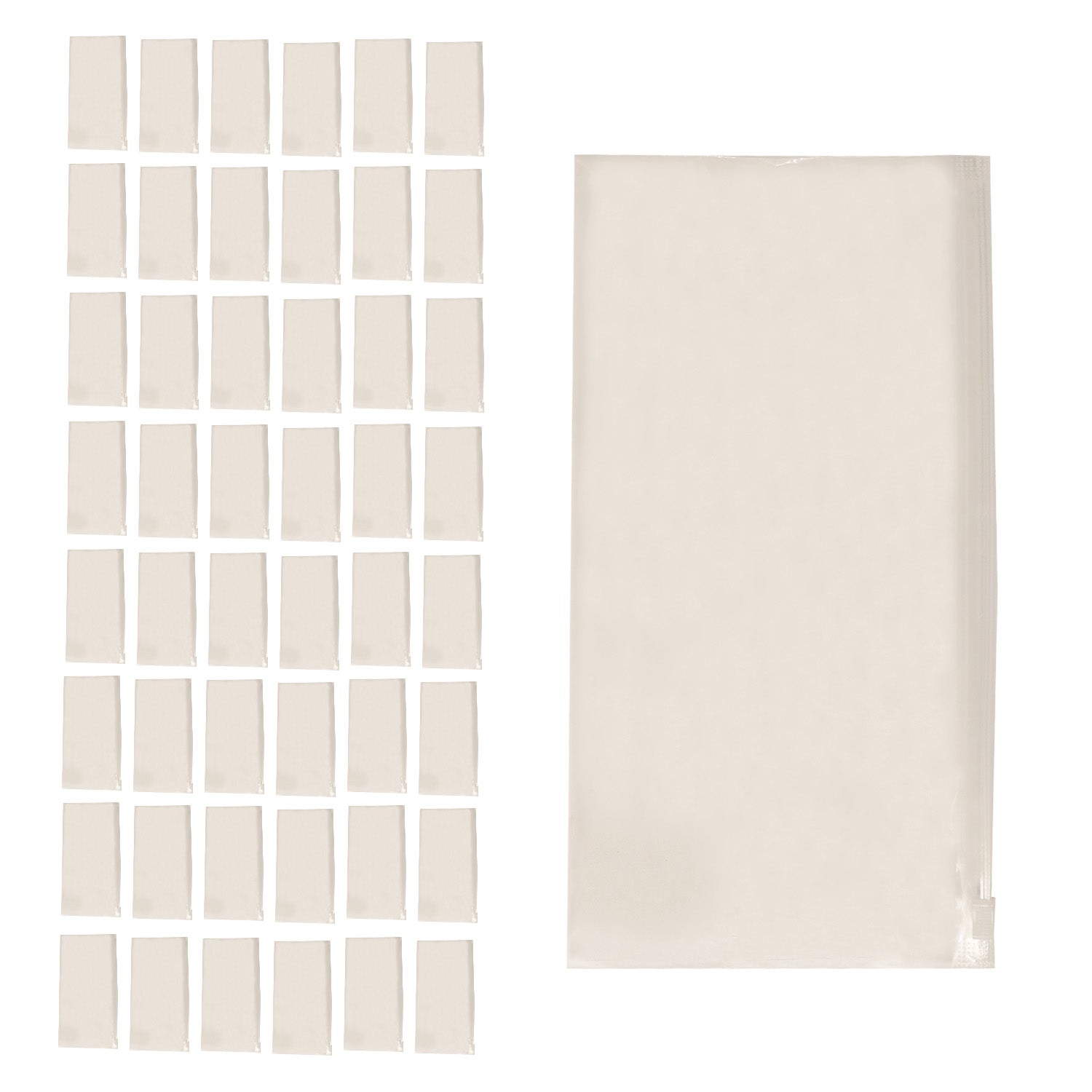 9.5" Wholesale Clear Pencil Pouches - Bulk School Supplies - Case of 96 Pencil Pouches