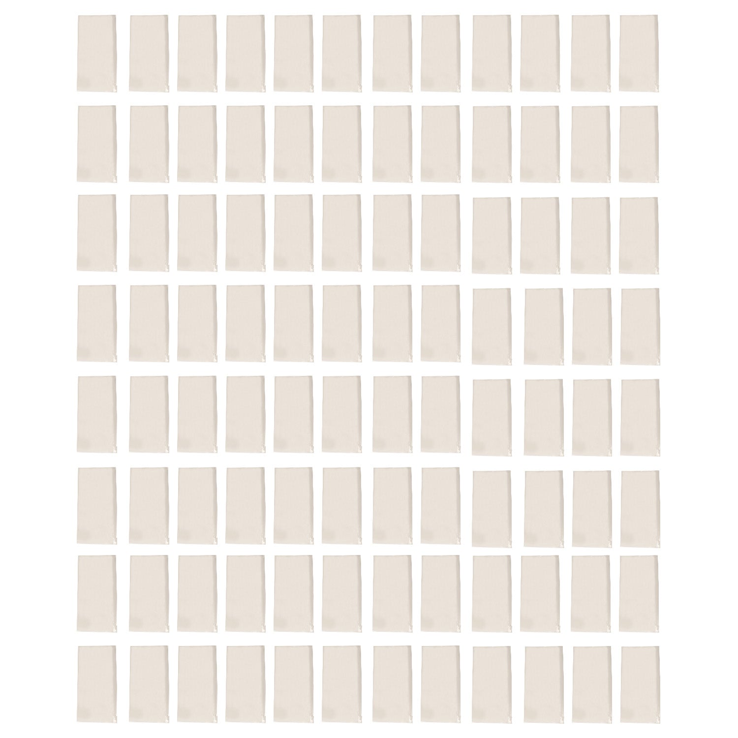 9.5" Wholesale Clear Pencil Pouches - Bulk School Supplies - Case of 96 Pencil Pouches