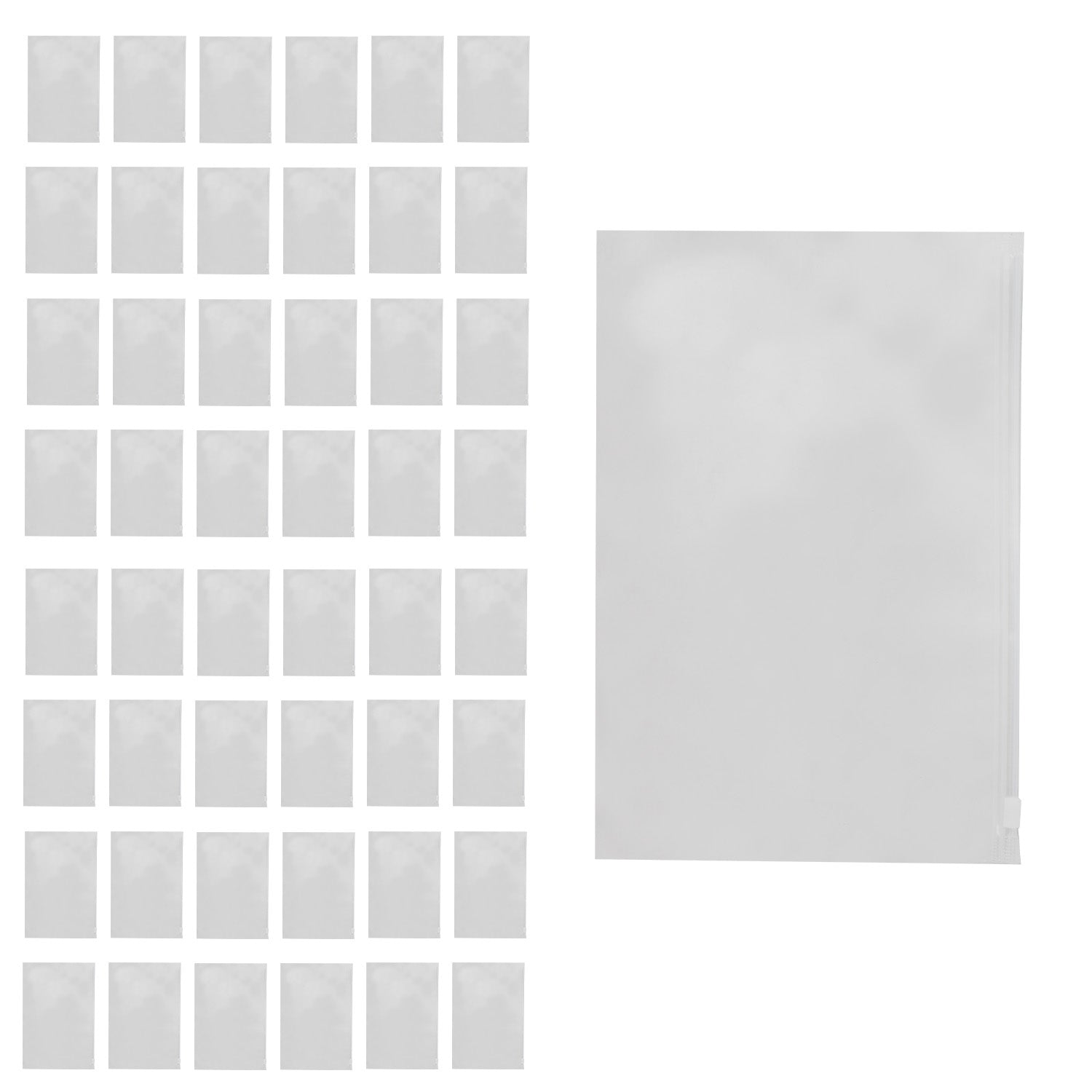 10" Wholesale Clear Pencil Pouches - Bulk School Supplies - Case of 48 Pencil Pouches