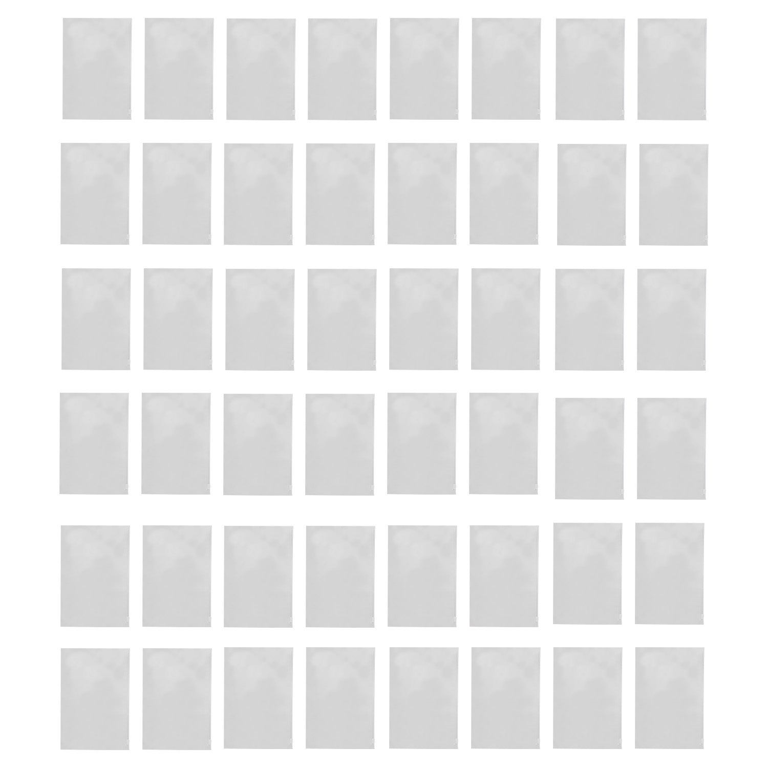 10" Wholesale Clear Pencil Pouches - Bulk School Supplies - Case of 48 Pencil Pouches