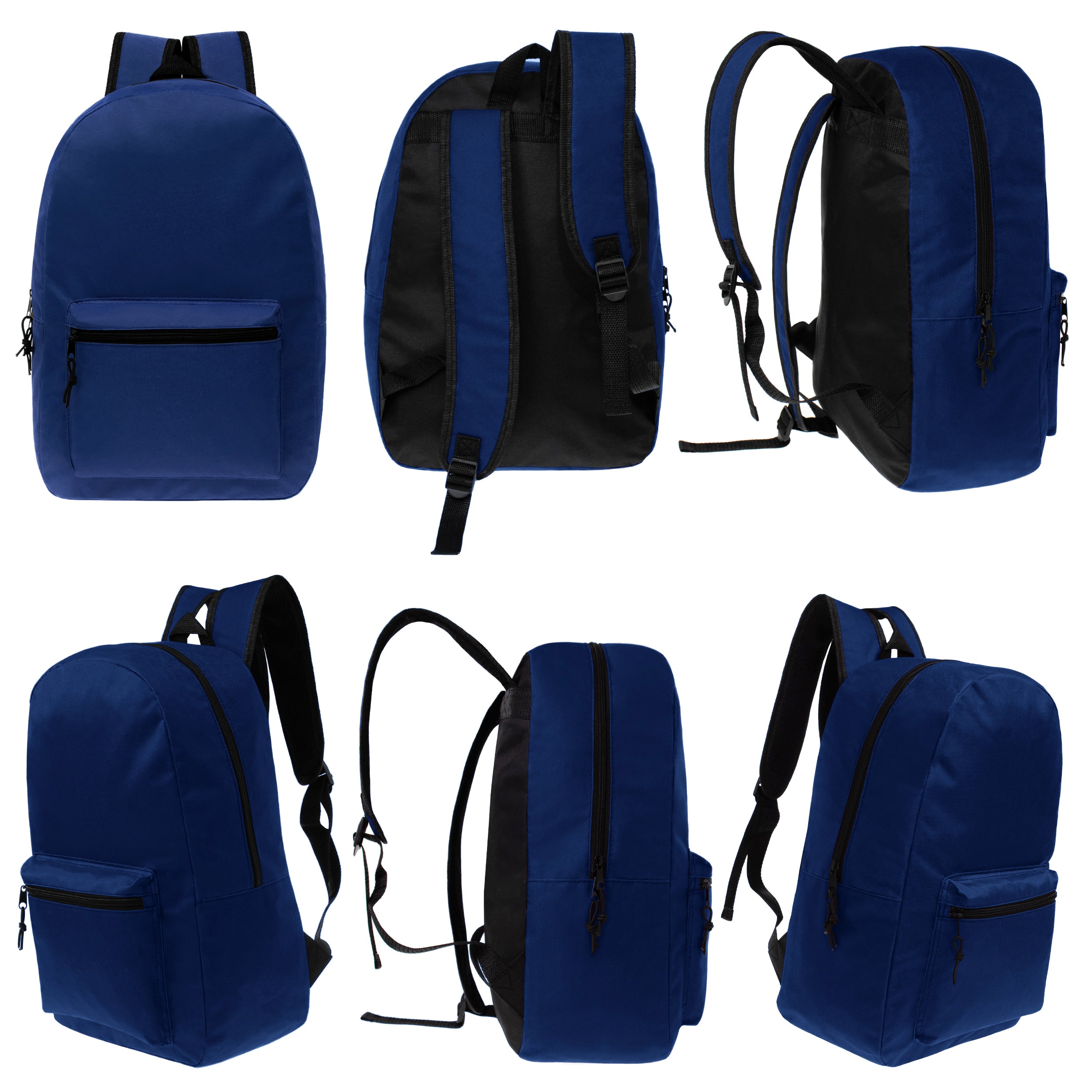 Plain clearance navy backpack