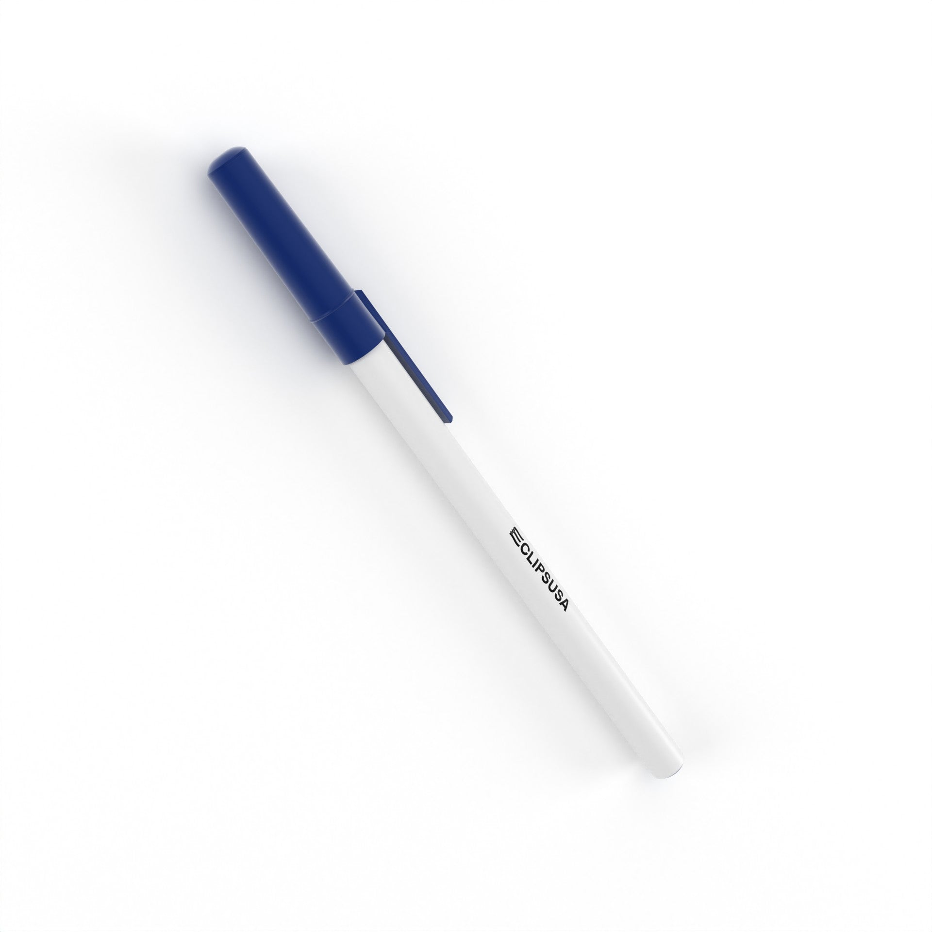Wholesale Blue Stick Pens with Removable Cap - Bulk Case of 576 Blue Pens