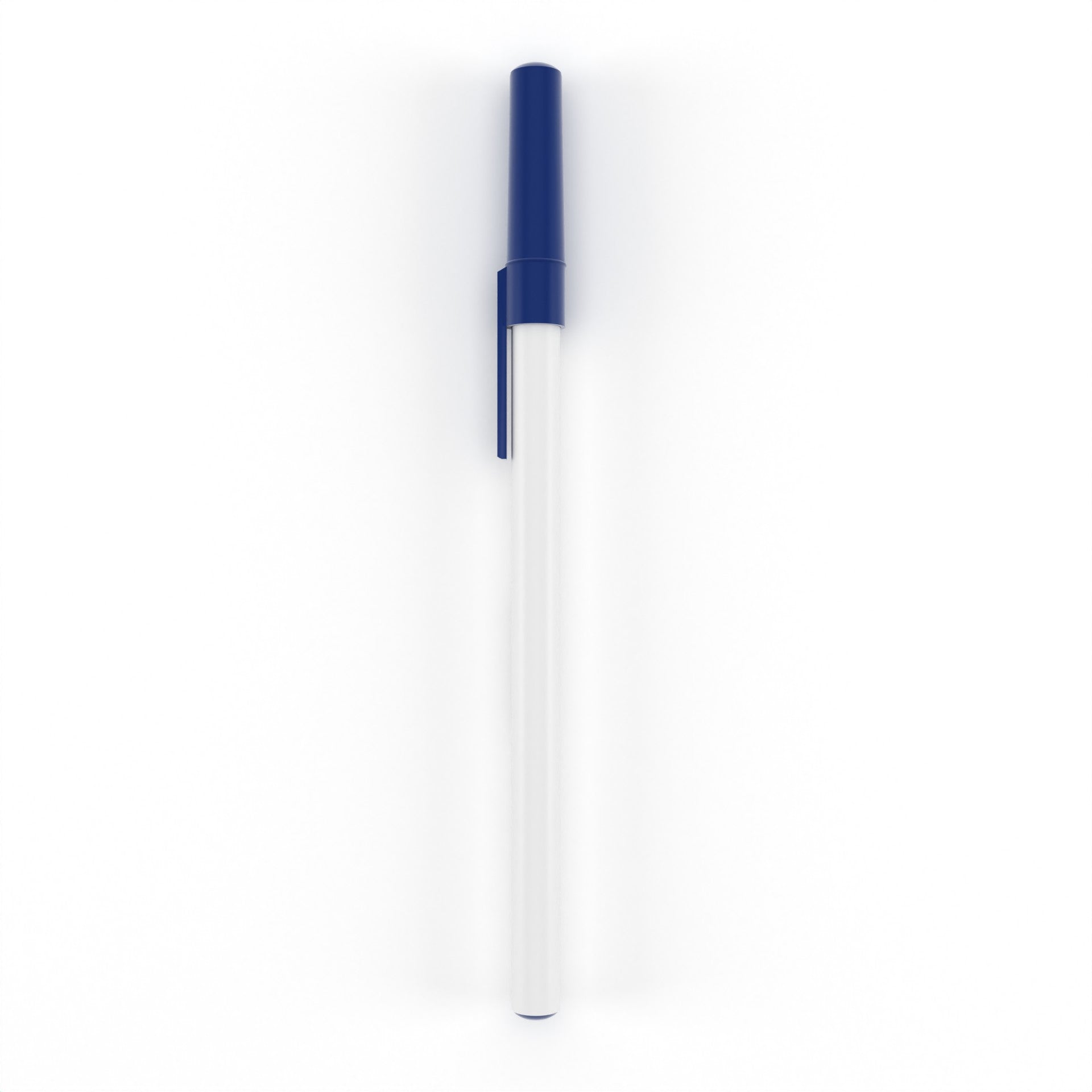 Wholesale Blue Stick Pens with Removable Cap - Bulk Case of 576 Blue Pens