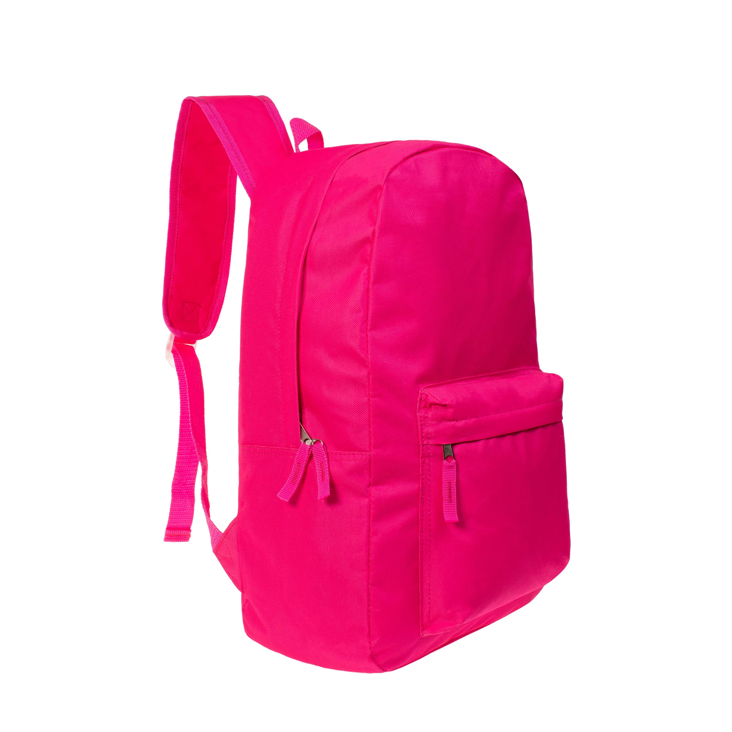 17" Kids Bright Wholesale Backpack in 6 Colors - Bulk Case of 24 Backpacks