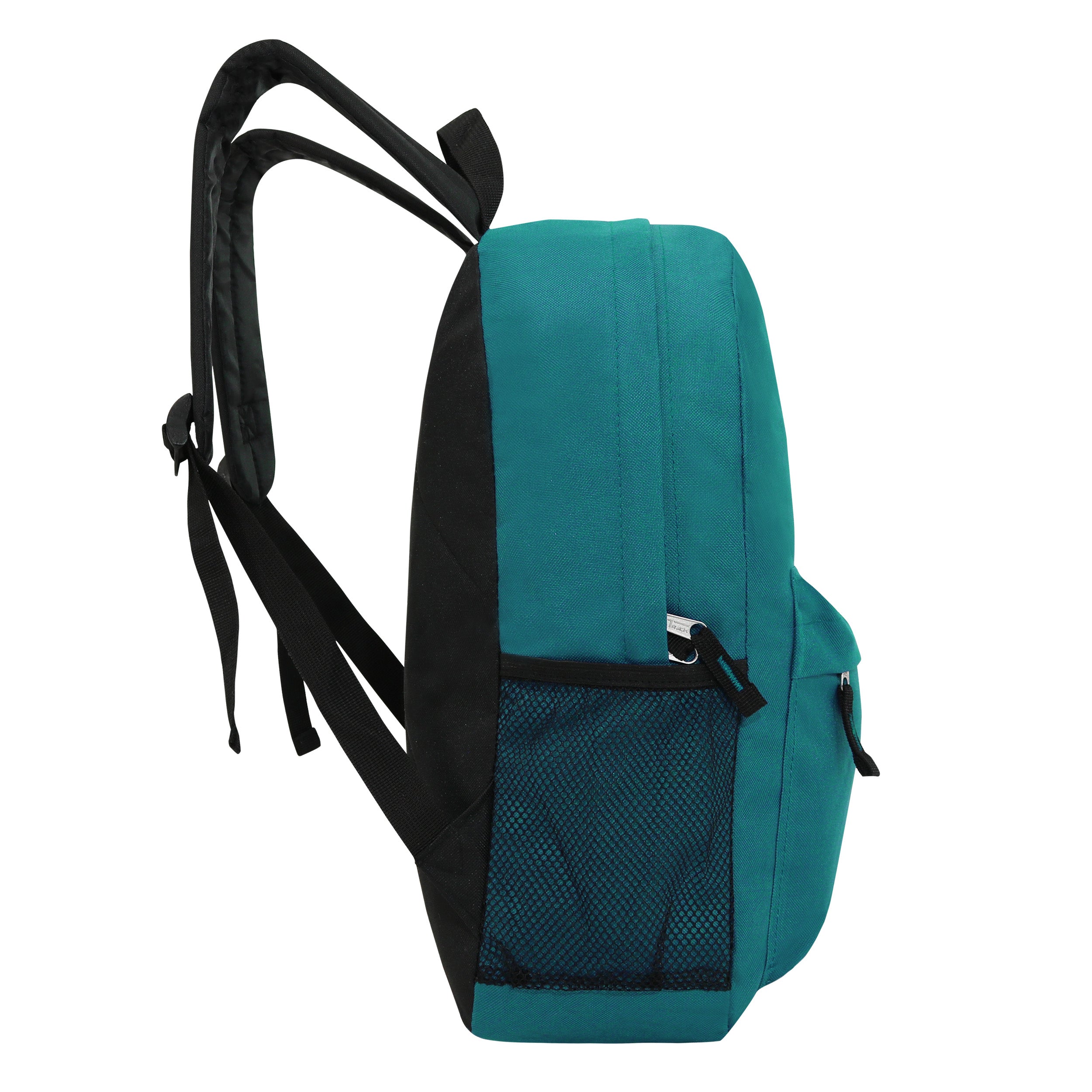 17" Bulk Classic Teal Backpack - Wholesale Case of 24 Bookbags