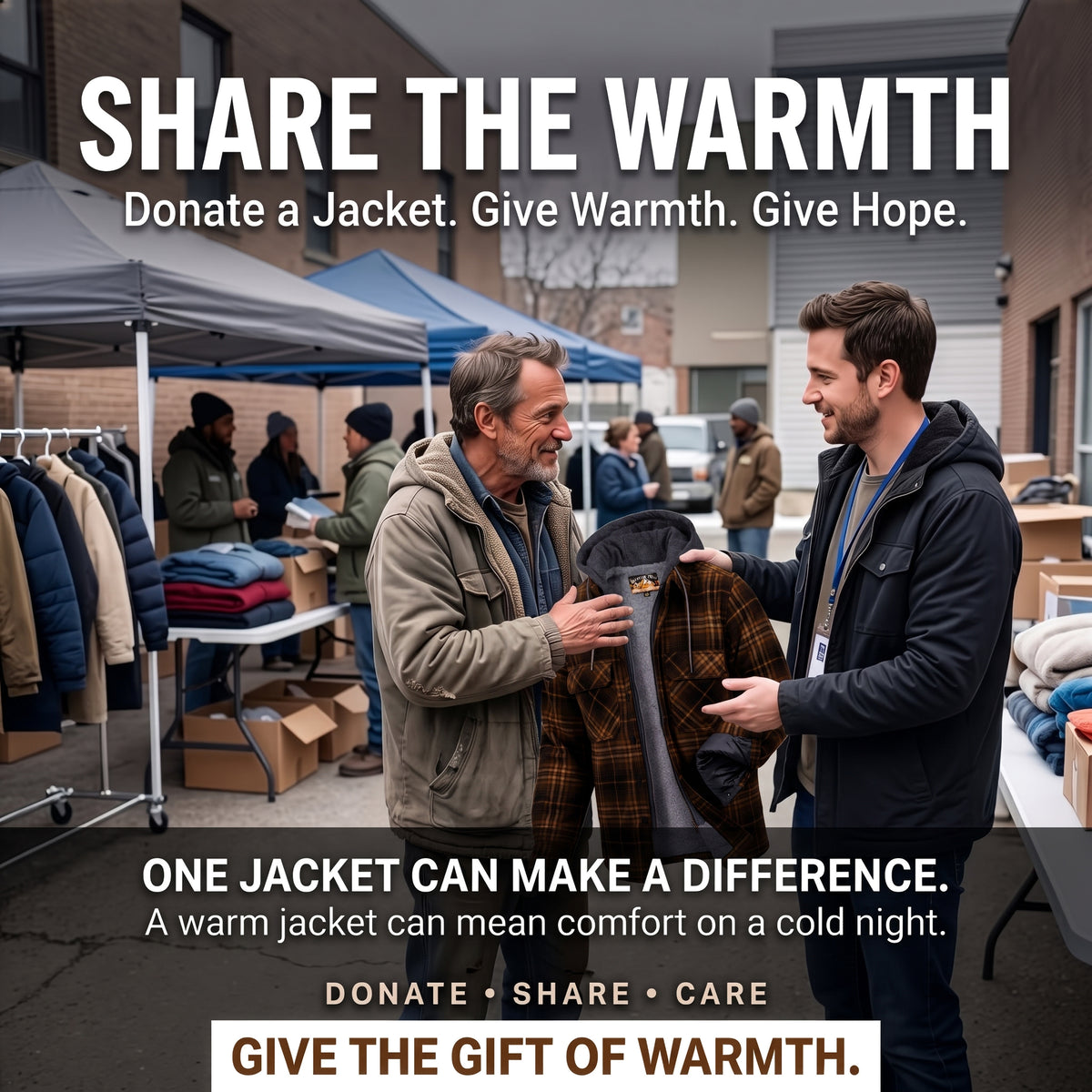 Men's Plaid Hooded Winter Coats in Black/Gold & Assorted Sizes - Bulk Case of 12 Winter Jackets