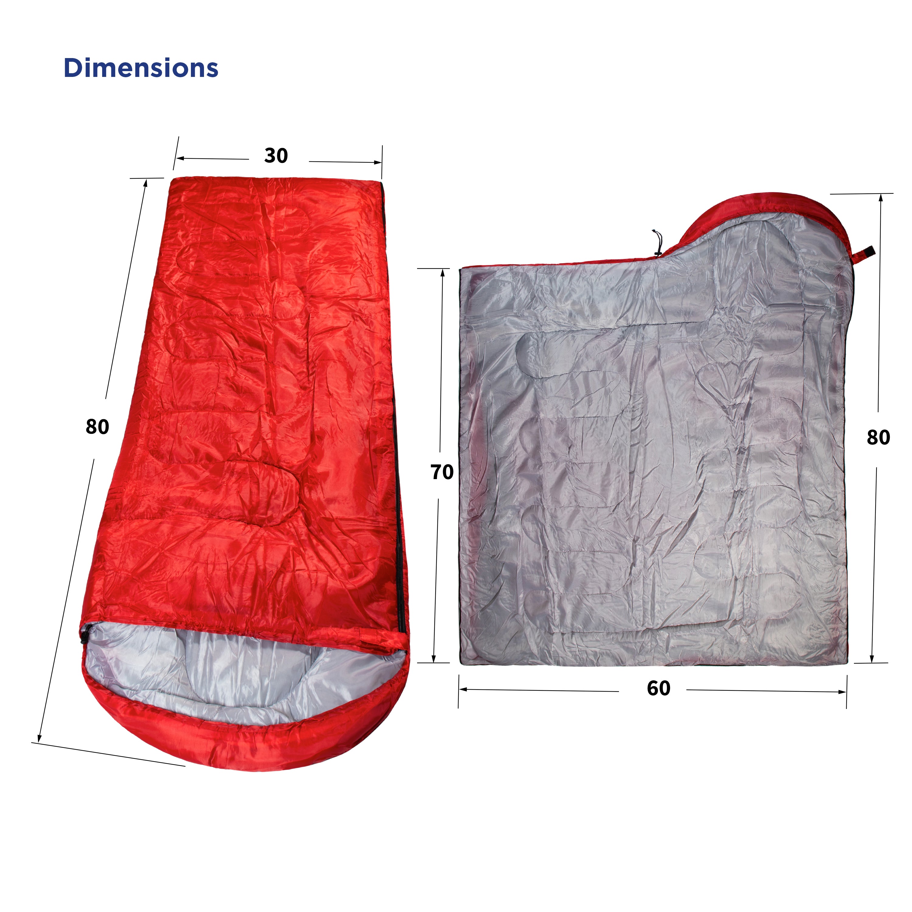 Wholesale Sleeping Bags Homeless Winter Care Bulk Case of 12
