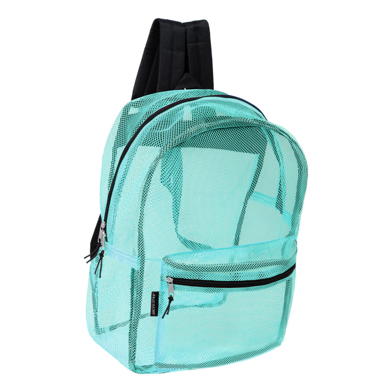 Mesh Wholesale Backpacks 6 Assorted Colors Case of 24 Bookbags