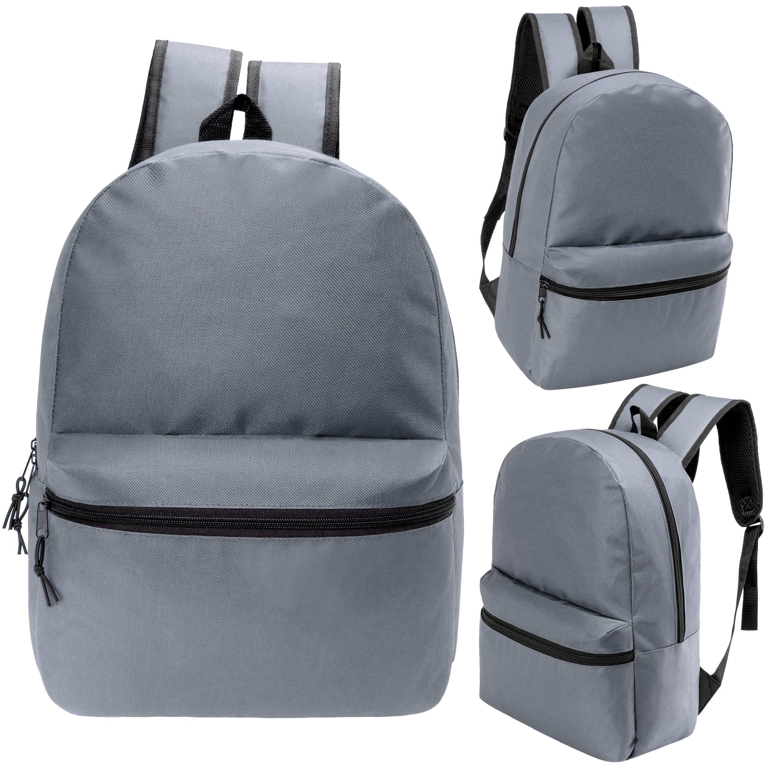 Laptop Backpack Bulk School Backpacks 12 Wholesale 17" Basic Backpacks In Cool Gray 12 Bulk School Laptop Backpack Bulk School Backpacks 12 Wholesale 17" Basic Backpacks In Cool Gray 12 Bulk School
