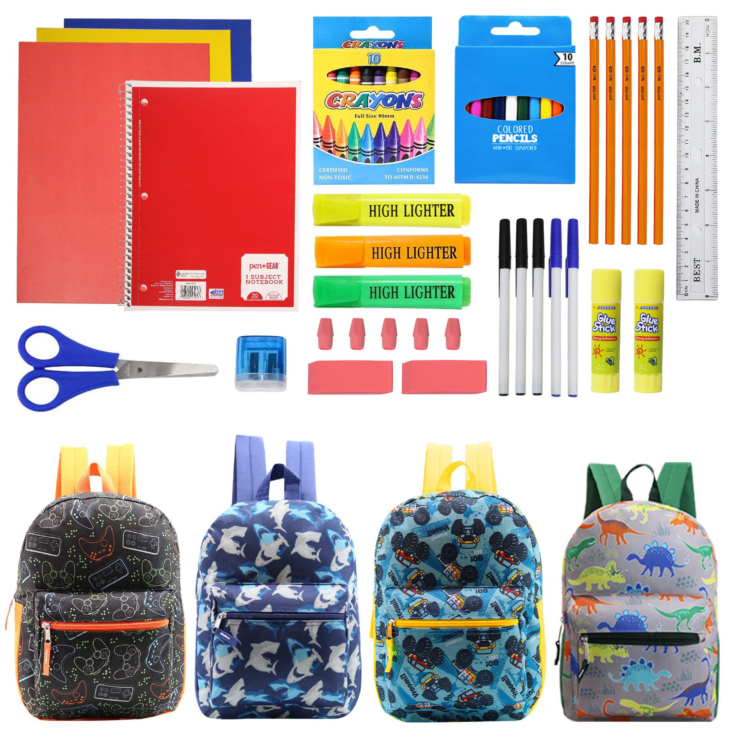 Kit Backpack 12 Wholesale 15