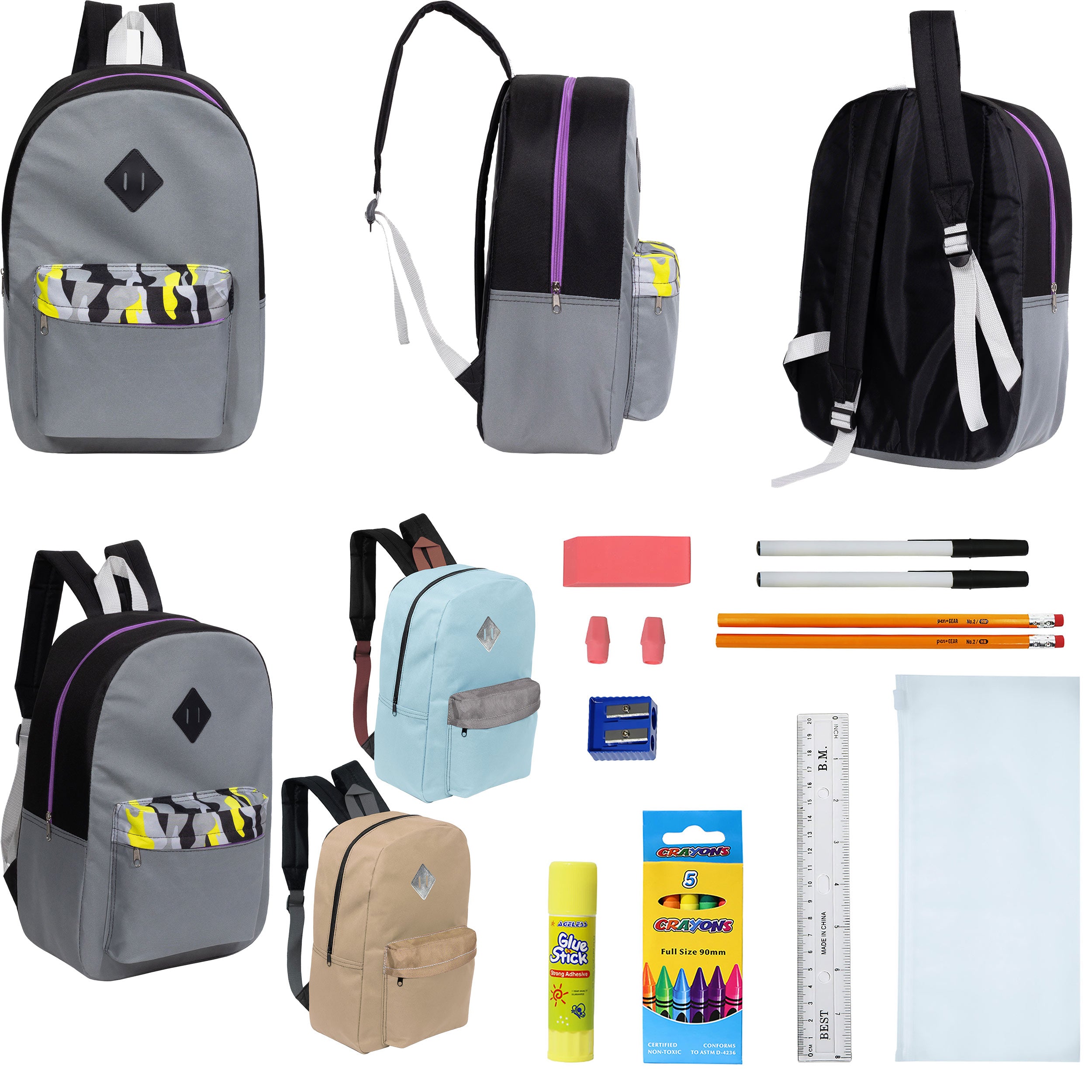 17.3 inch laptop school backpack Amazon.com: WINDARS Travel Backpack, Large Backpacks for Teens Boys with USB Charging Port, Water Resistant College Computer Bag Durable Business Back Pack for Men & Women, Black 17.3" Laptop Backpack w/ Removable