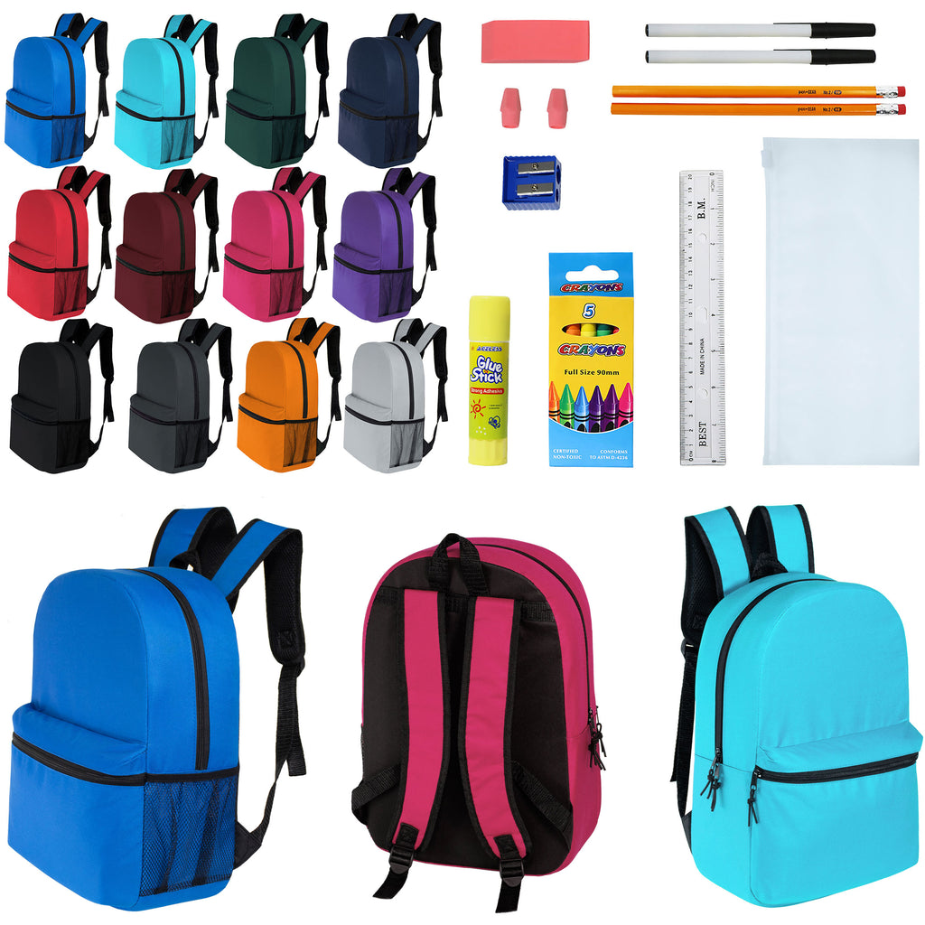 Good Backpack Colours Bulk 17