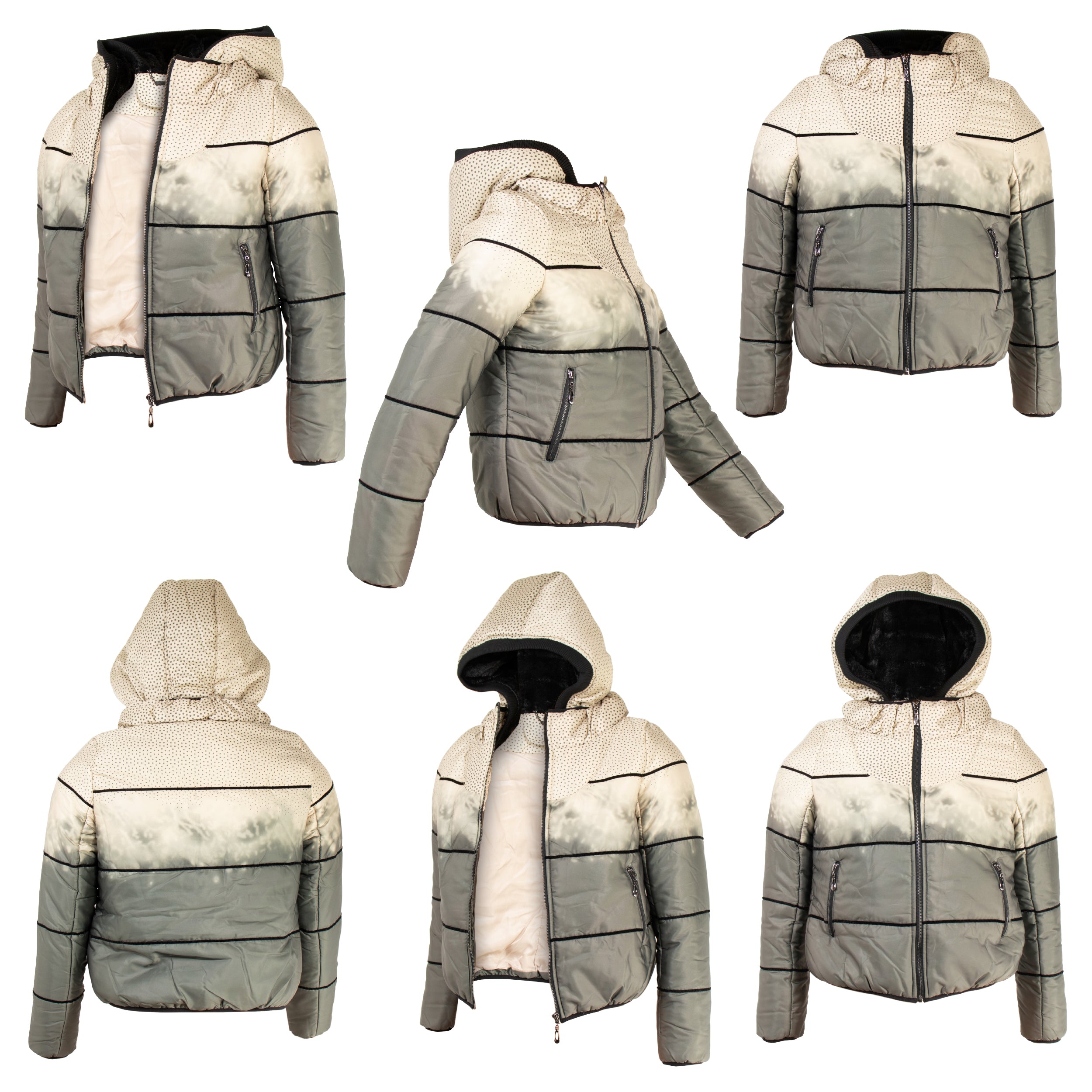 Women's Coats in Assorted Styles & Sizes - Bulk Case of 20 Jackets