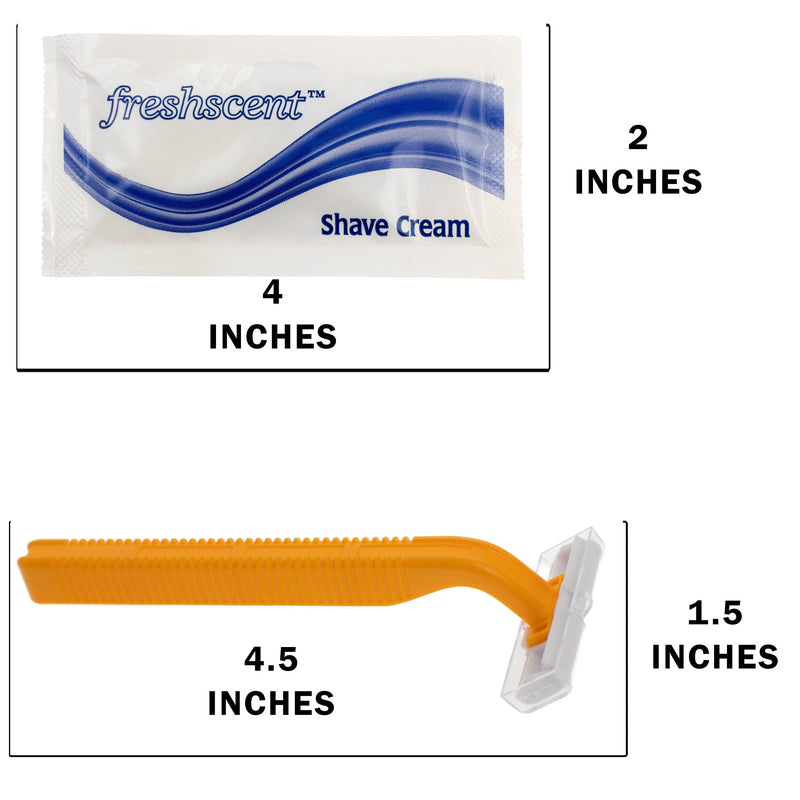 14 Piece Premium Wholesale Hygiene Kits - Bulk Toiletry Case of 24