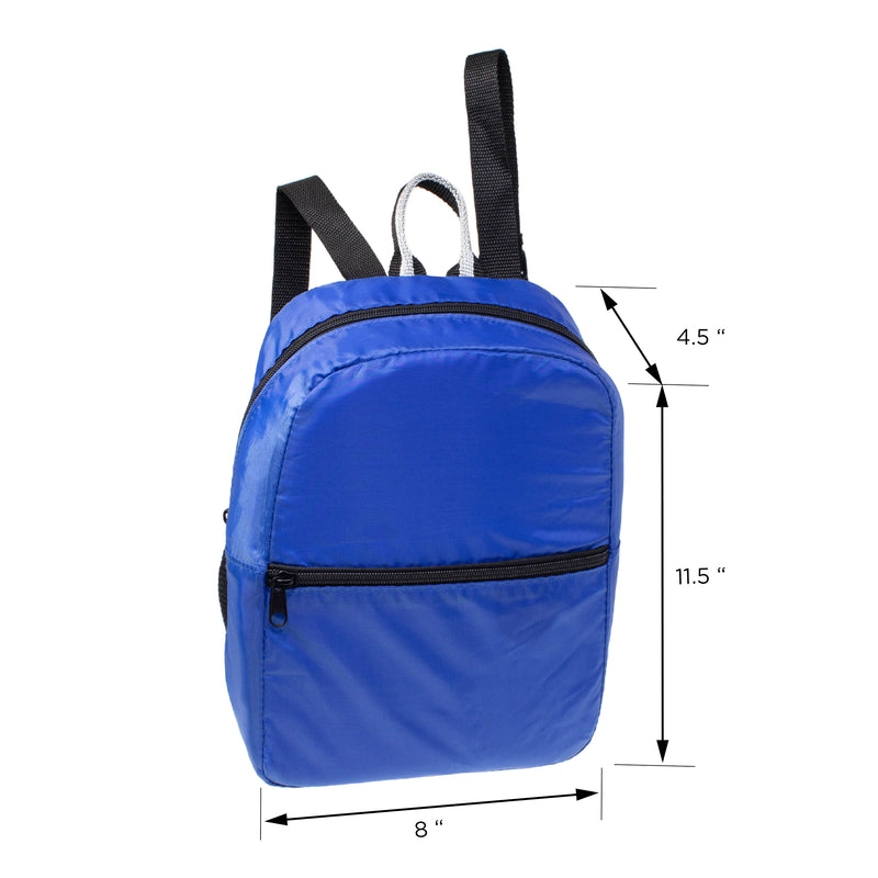 Wholesale Foldable Lightweight Waterproof Travel Backpack - Case of 100 Bookbags