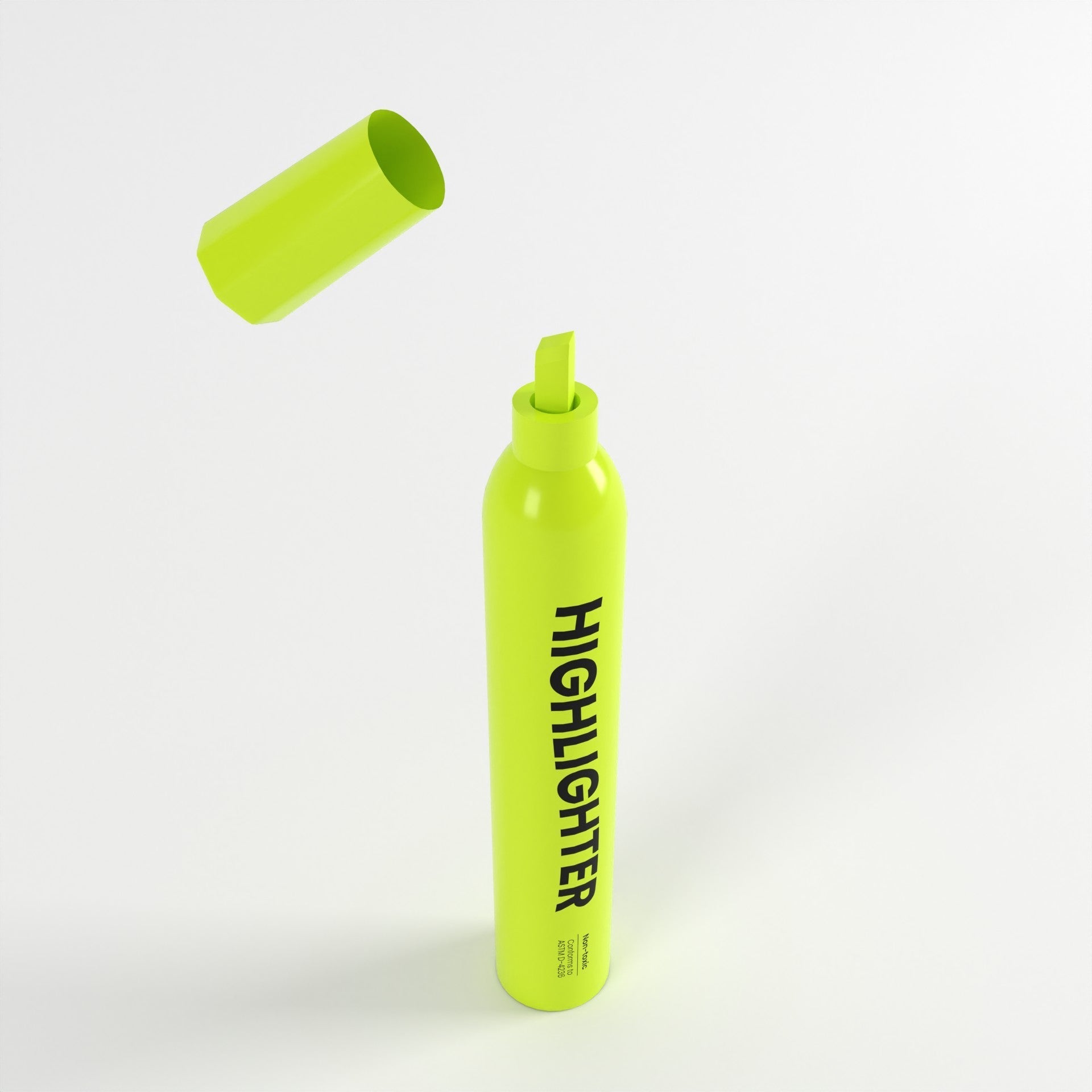 Wholesale Yellow Highlighters - Chisel Tip & Non-Toxic - Bulk Case of 500 Highlighters