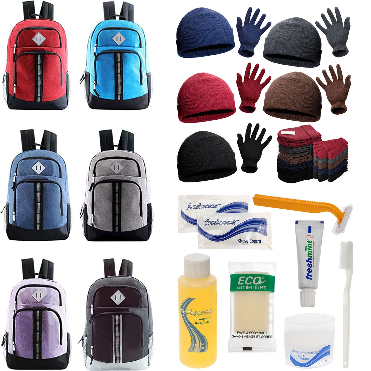 Wholesale Homeless Care Package With Hygiene Kits