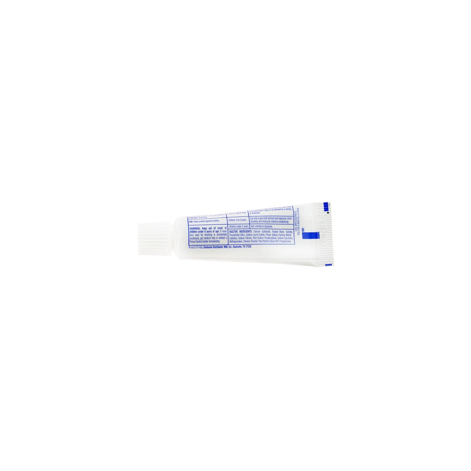 Freshmint .6 oz Anticavity Fluoride Bulk Toothpaste - Wholesale Hotel Toiletries 720 Pieces - TP6L-720