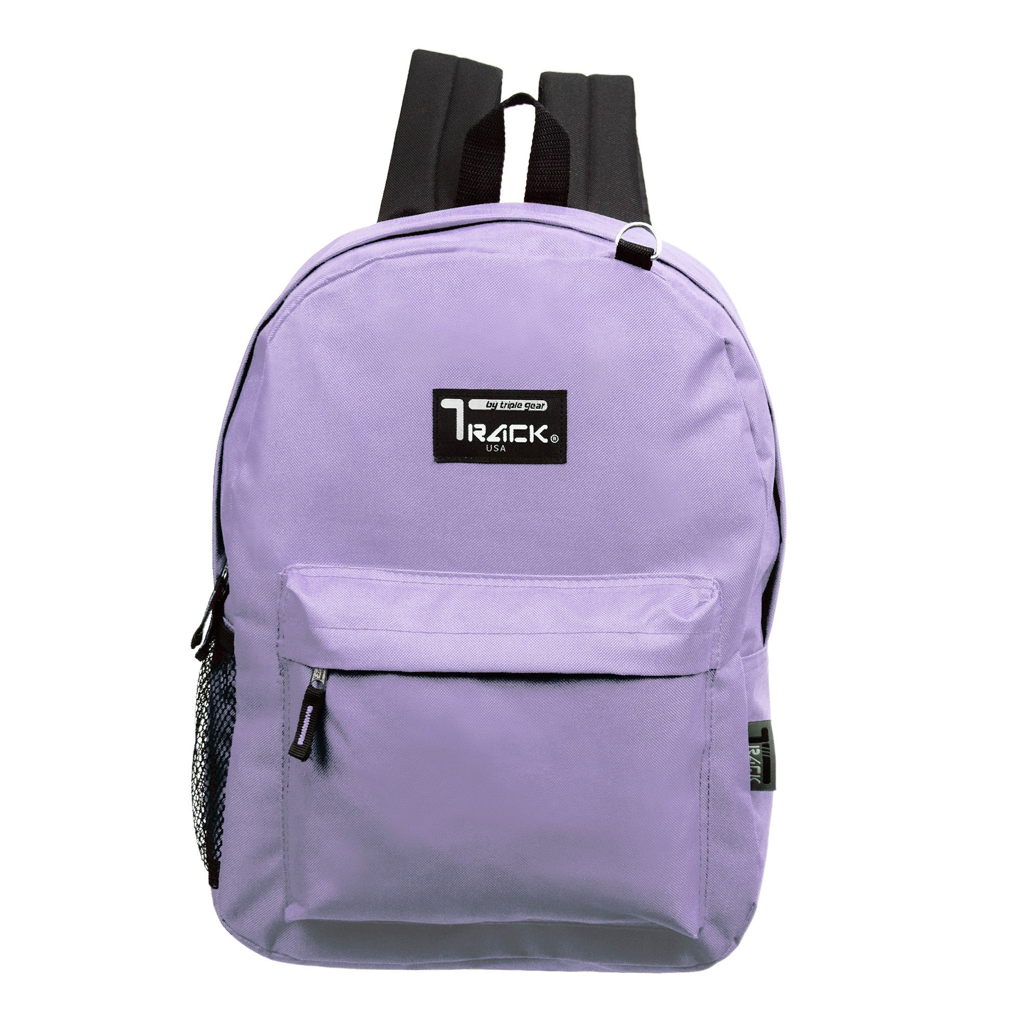 17"Classic Bulk Purple Backpacks - Wholesale Case of 24 Bookbags