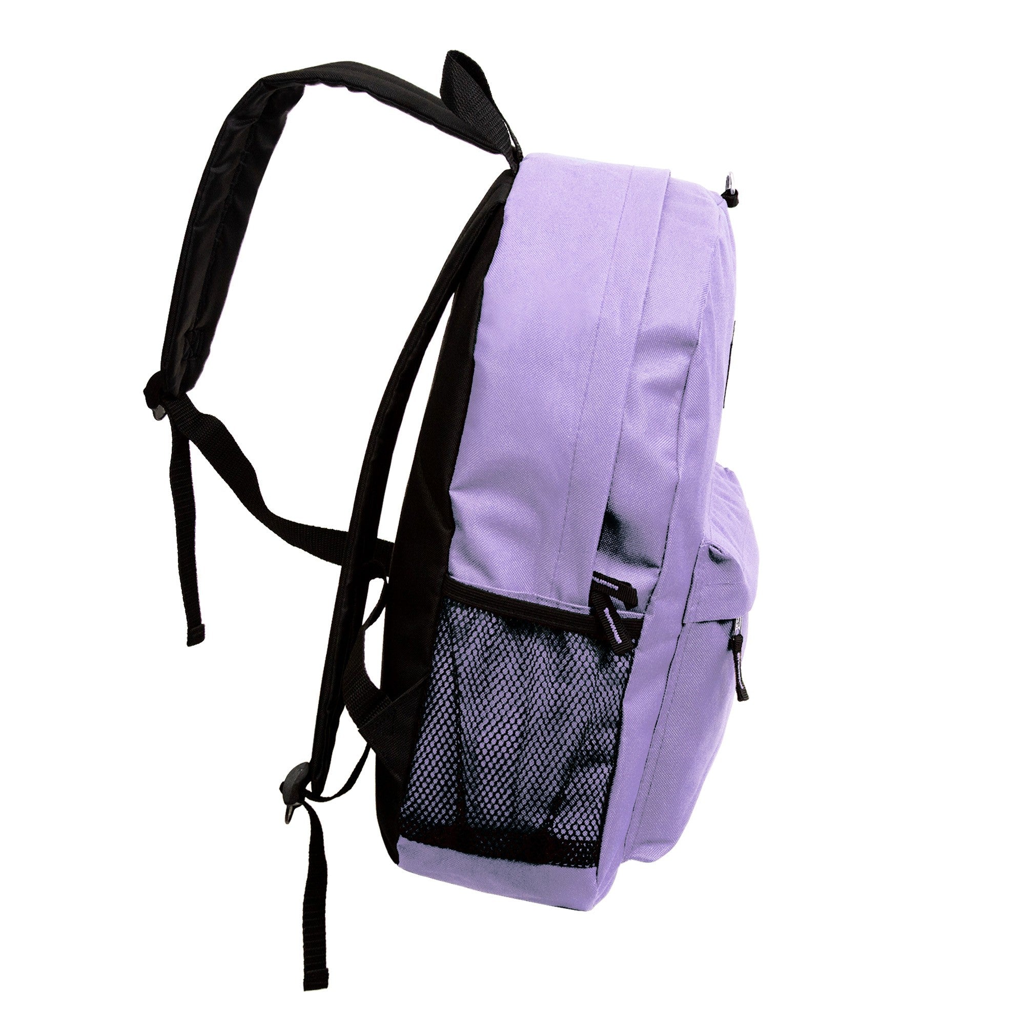 17"Classic Bulk Purple Backpacks - Wholesale Case of 24 Bookbags