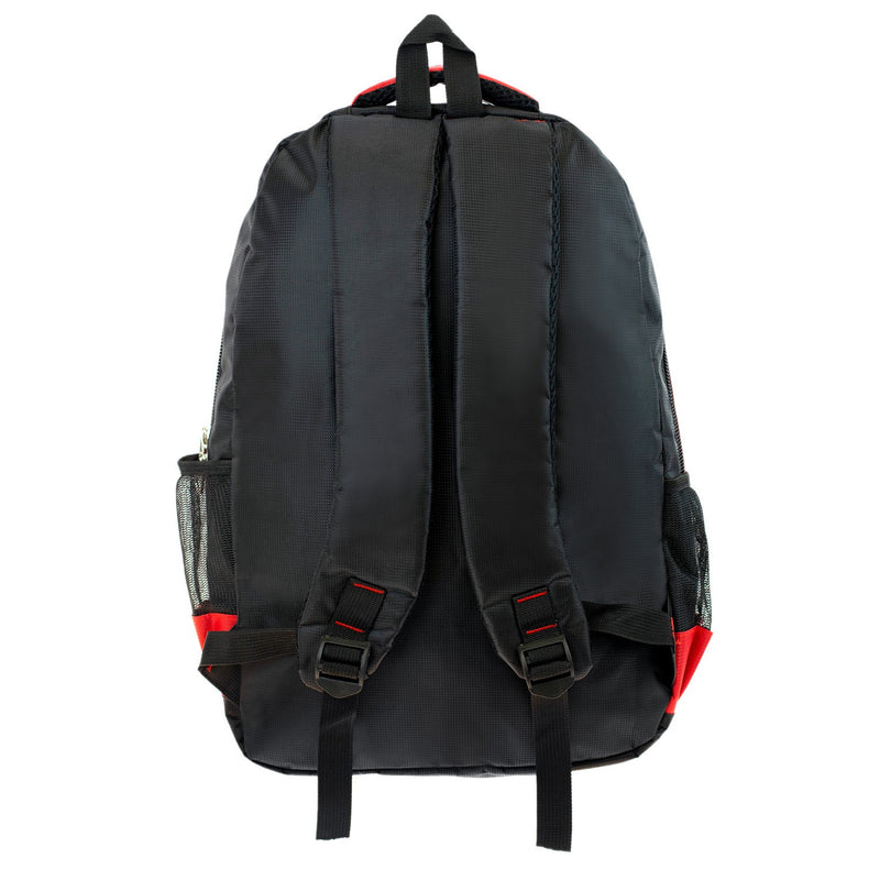 19" Premium Wholesale Backpack in 8 Assorted Colors - Bulk Case of 24