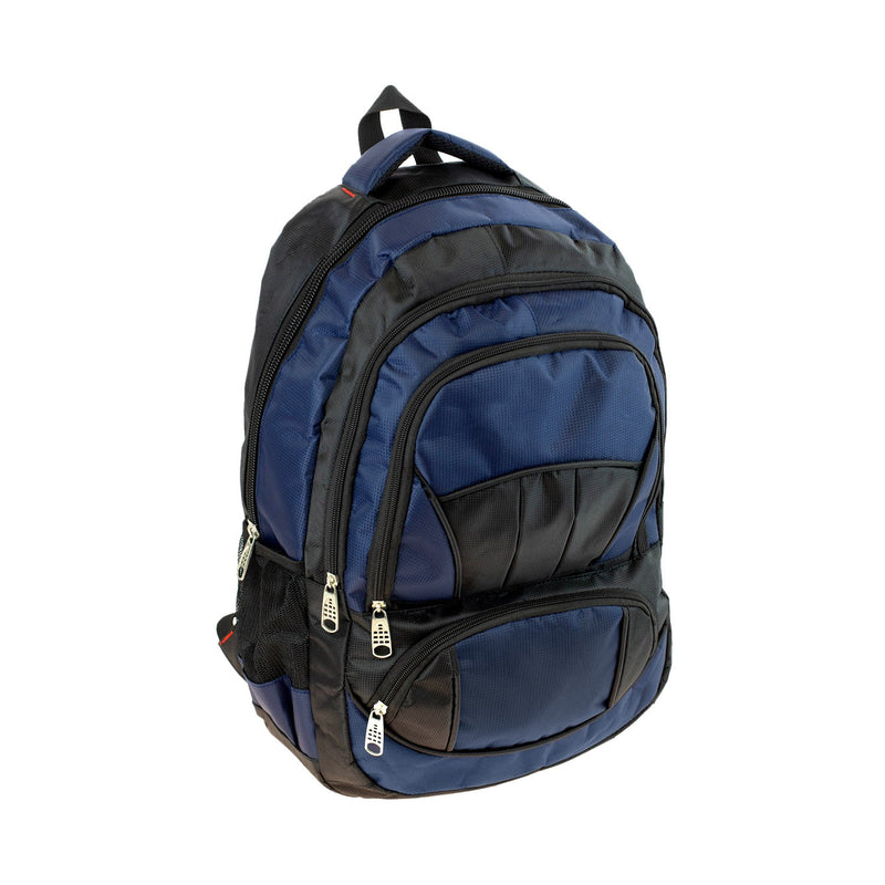 19" Premium Wholesale Backpack in 8 Assorted Colors - Bulk Case of 24