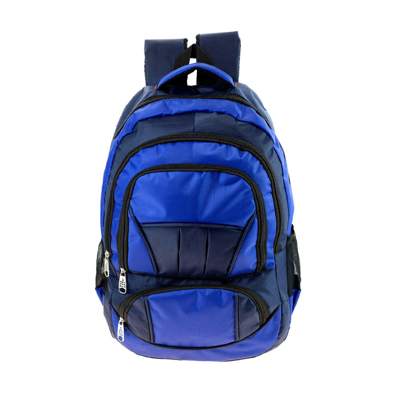19" Premium Wholesale Backpack in 8 Assorted Colors - Bulk Case of 24