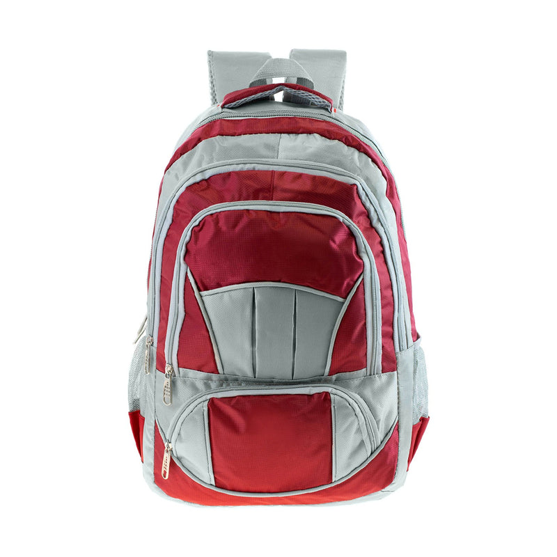 19" Premium Wholesale Backpack in 8 Assorted Colors - Bulk Case of 24