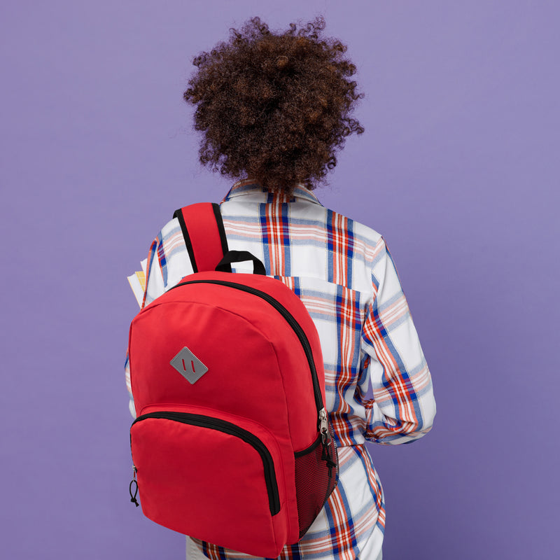 18" Deluxe Wholesale Backpack in Assorted Colors - Bulk Case of 24
