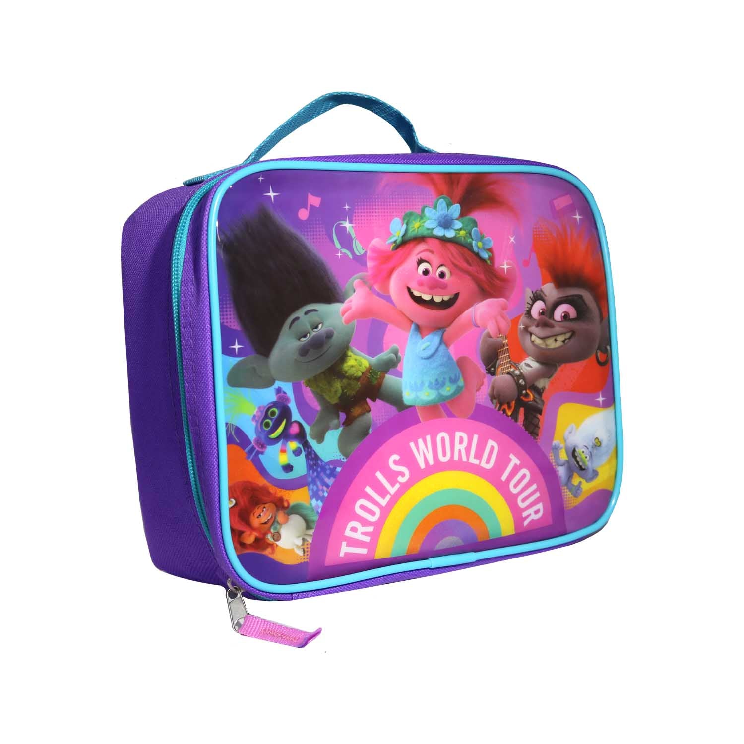 Wholesale Kids Lunch Box in Troll Character Design - Bulk Case of 24