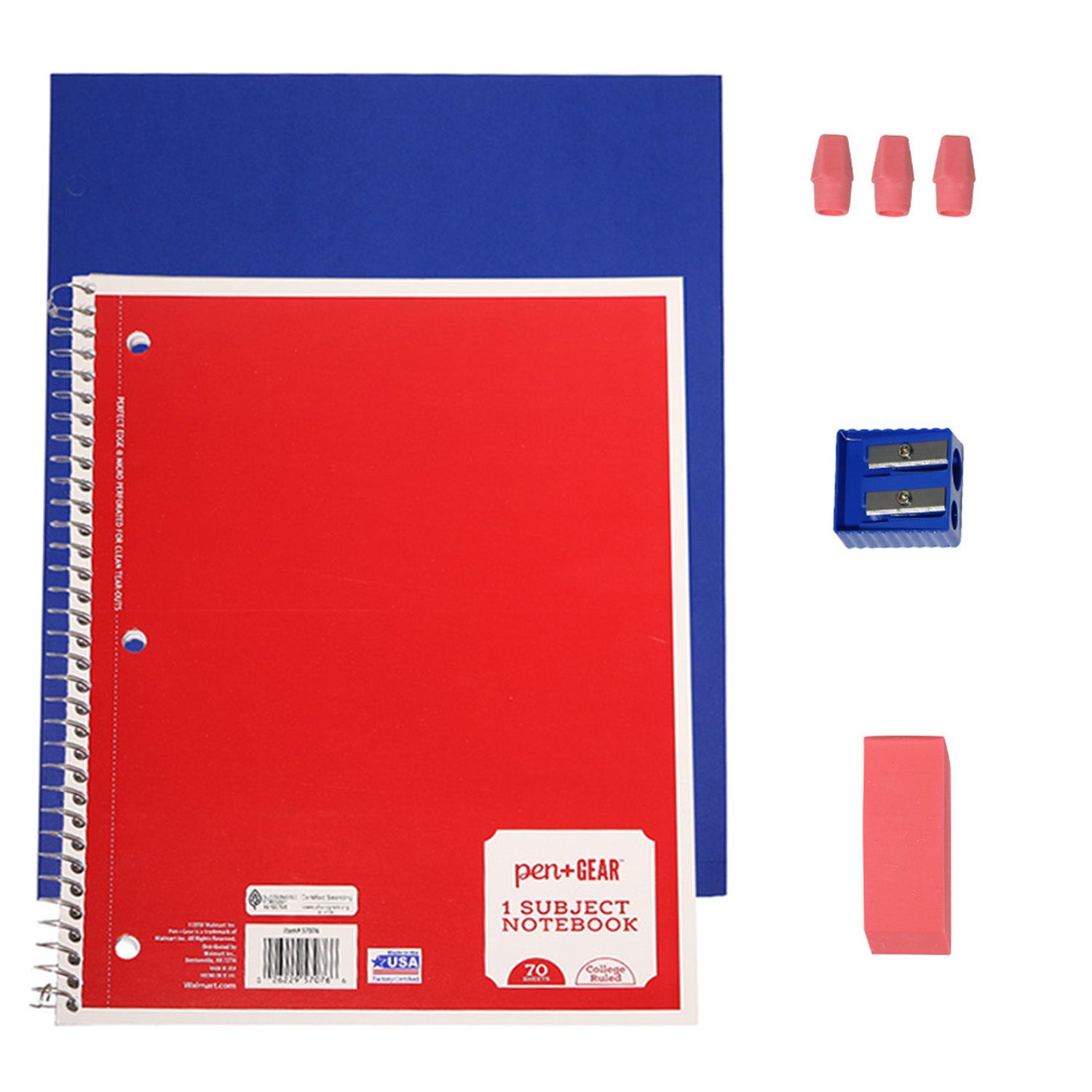 34 Piece Wholesale Premium School Supply Kits - Bulk Case of 24 Kits