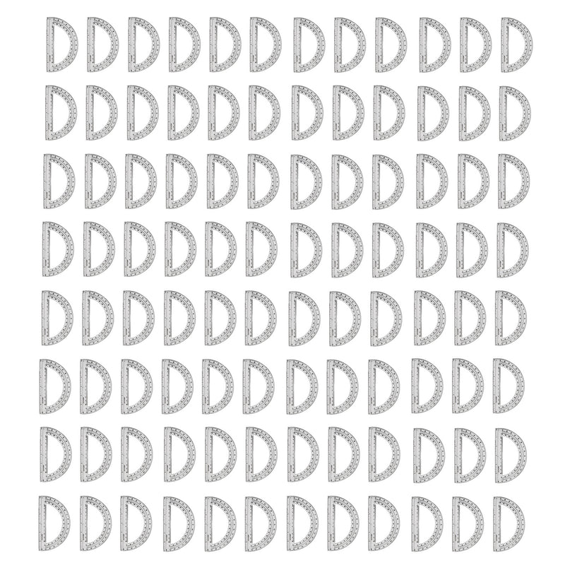 180 Degree Protractors - Bulk School Supplies Wholesale Case of 96 Protractors
