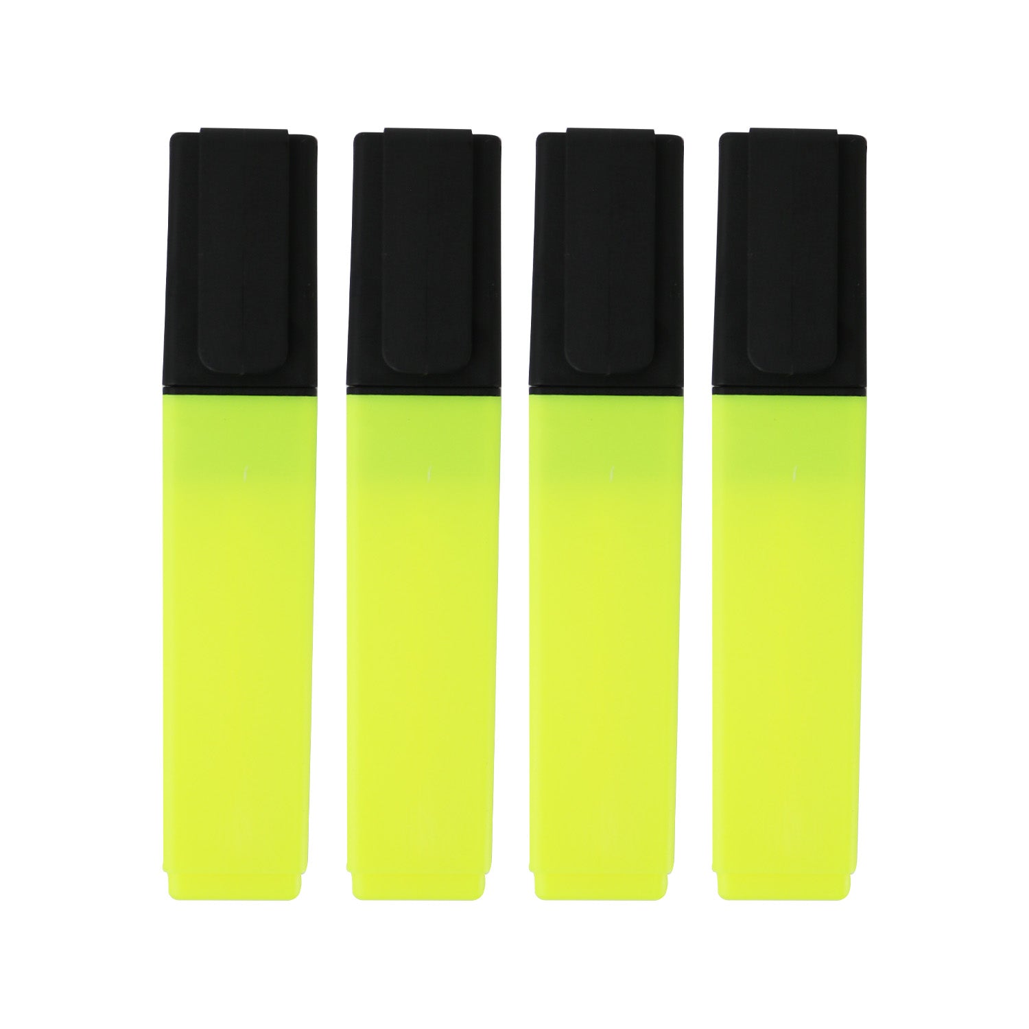 4 Pack of Yellow Highlighters - Bulk School Supplies Wholesale Case of 48 Packs of Highlighters