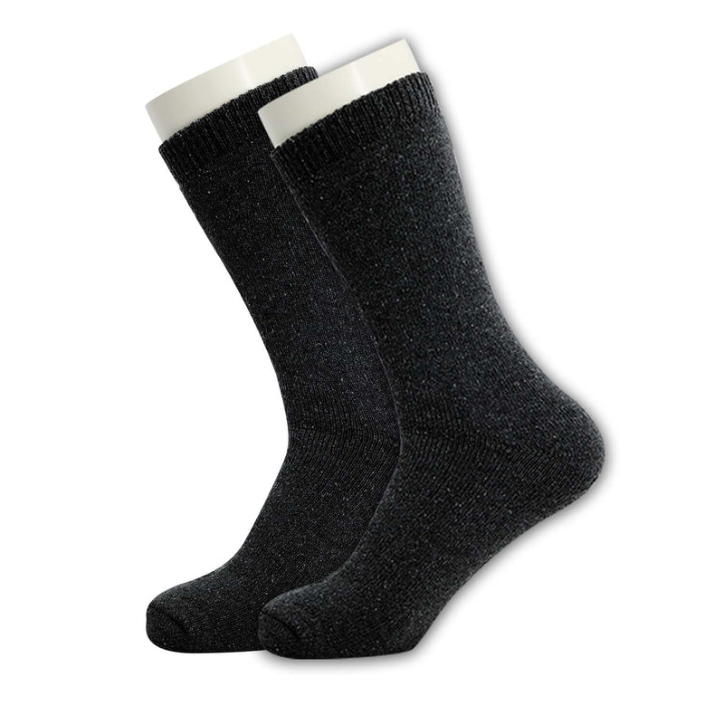 Unisex Crew Wholesale Thermal Sock, Size 9-13 in 3 Assorted Colors - Bulk Case of 96 Pairs