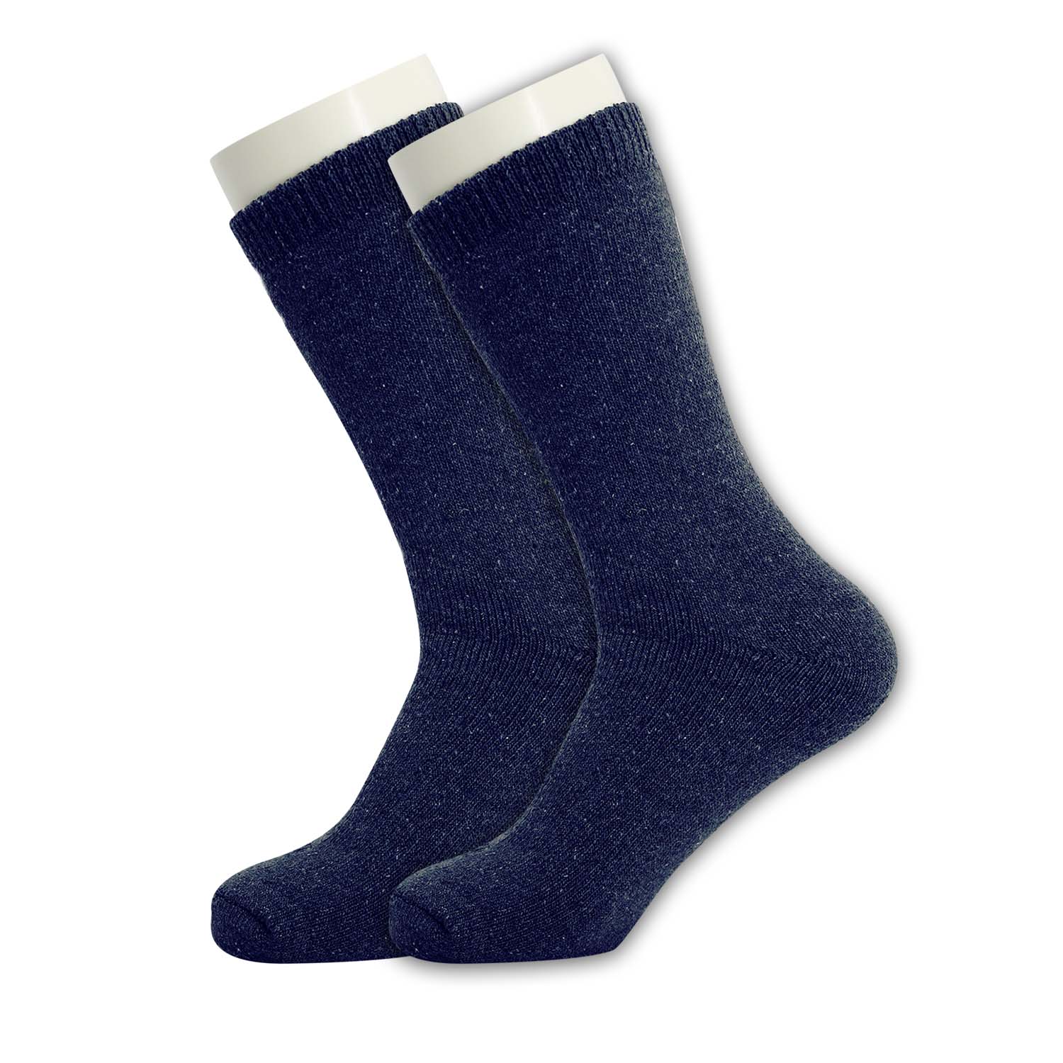 Unisex Crew Wholesale Thermal Sock, Size 9-13 in 3 Assorted Colors - Bulk Case of 96 Pairs